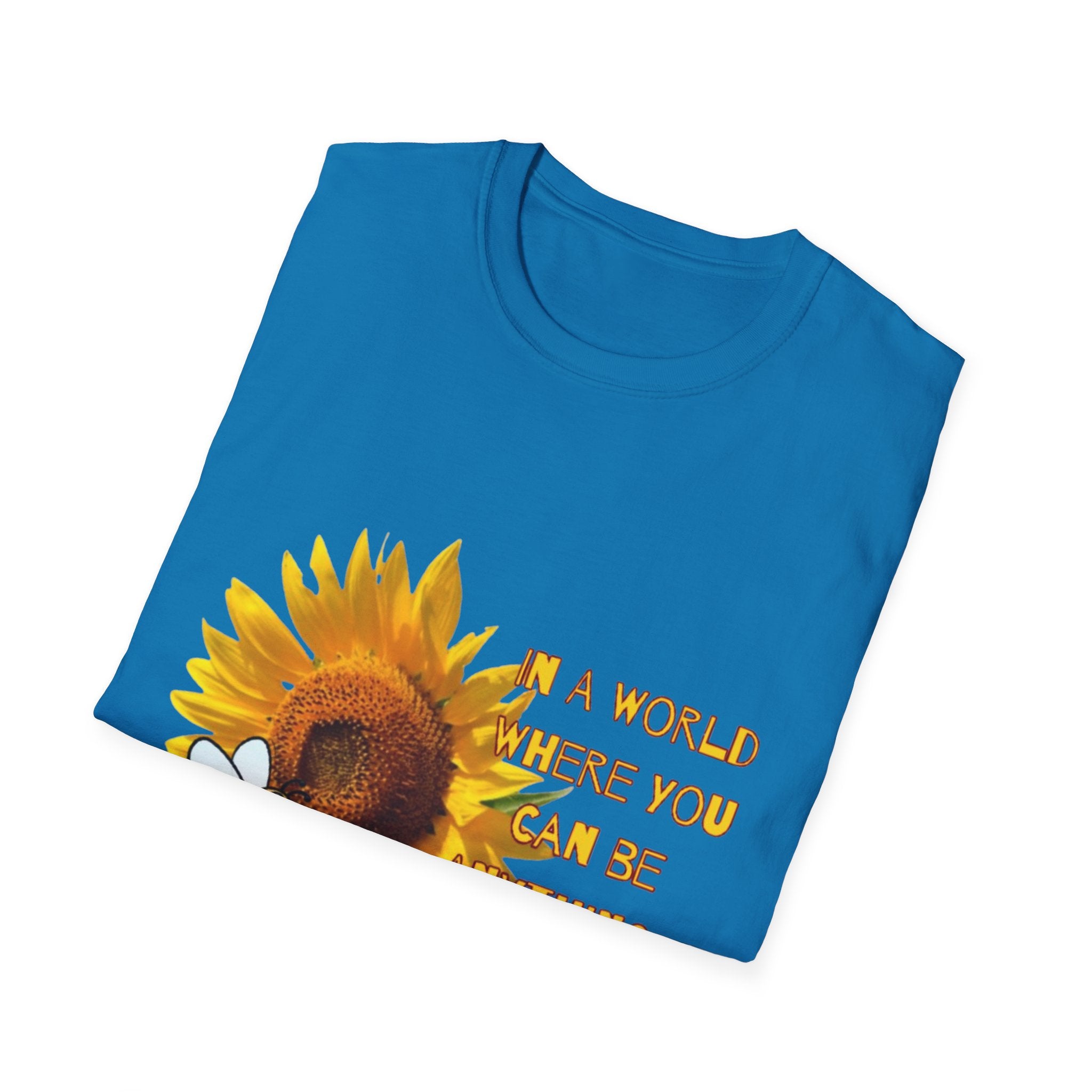 Bee Kind Sunflower Unisex Softstyle T-Shirt