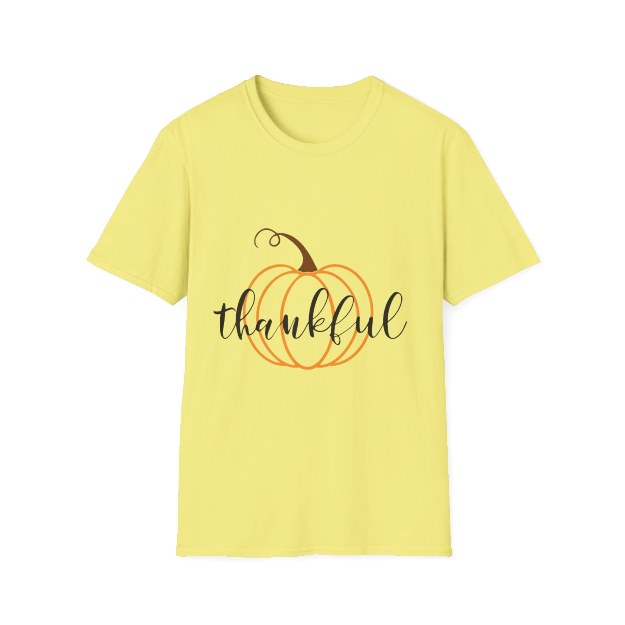 Thankful Pumpkin Unisex Softstyle T-Shirt