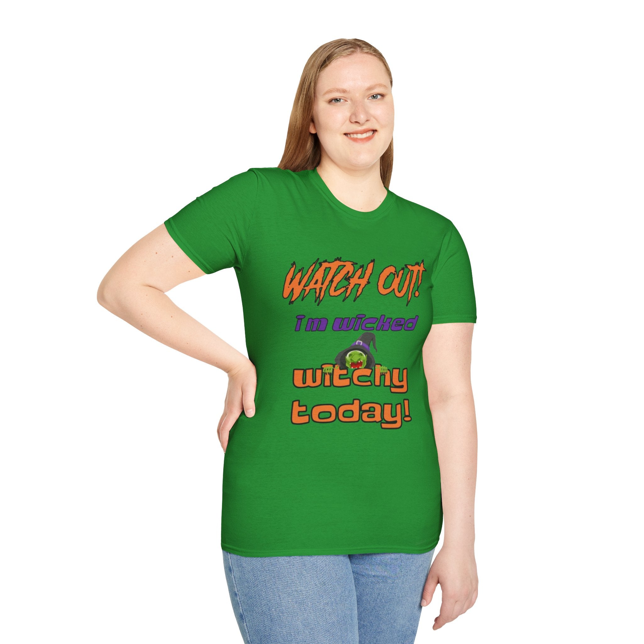 Watch Out I'm Wicked Witchy Today Unisex Softstyle T-Shirt