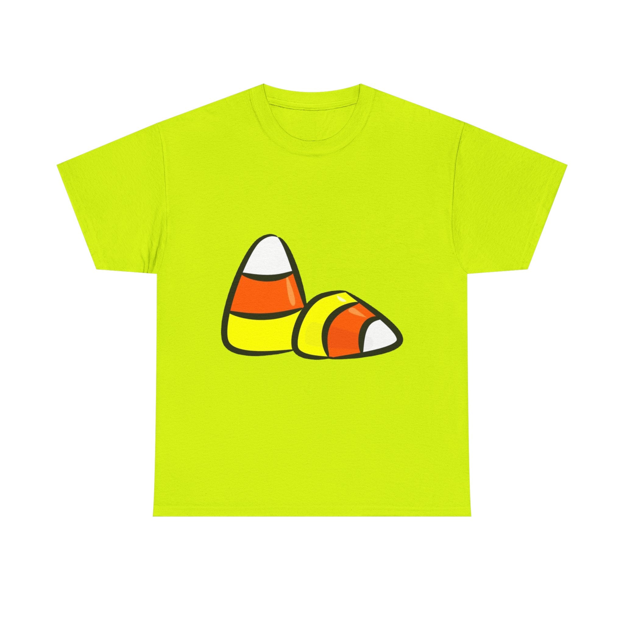 Halloween Candy Corn Unisex Heavy Cotton T-Shirt