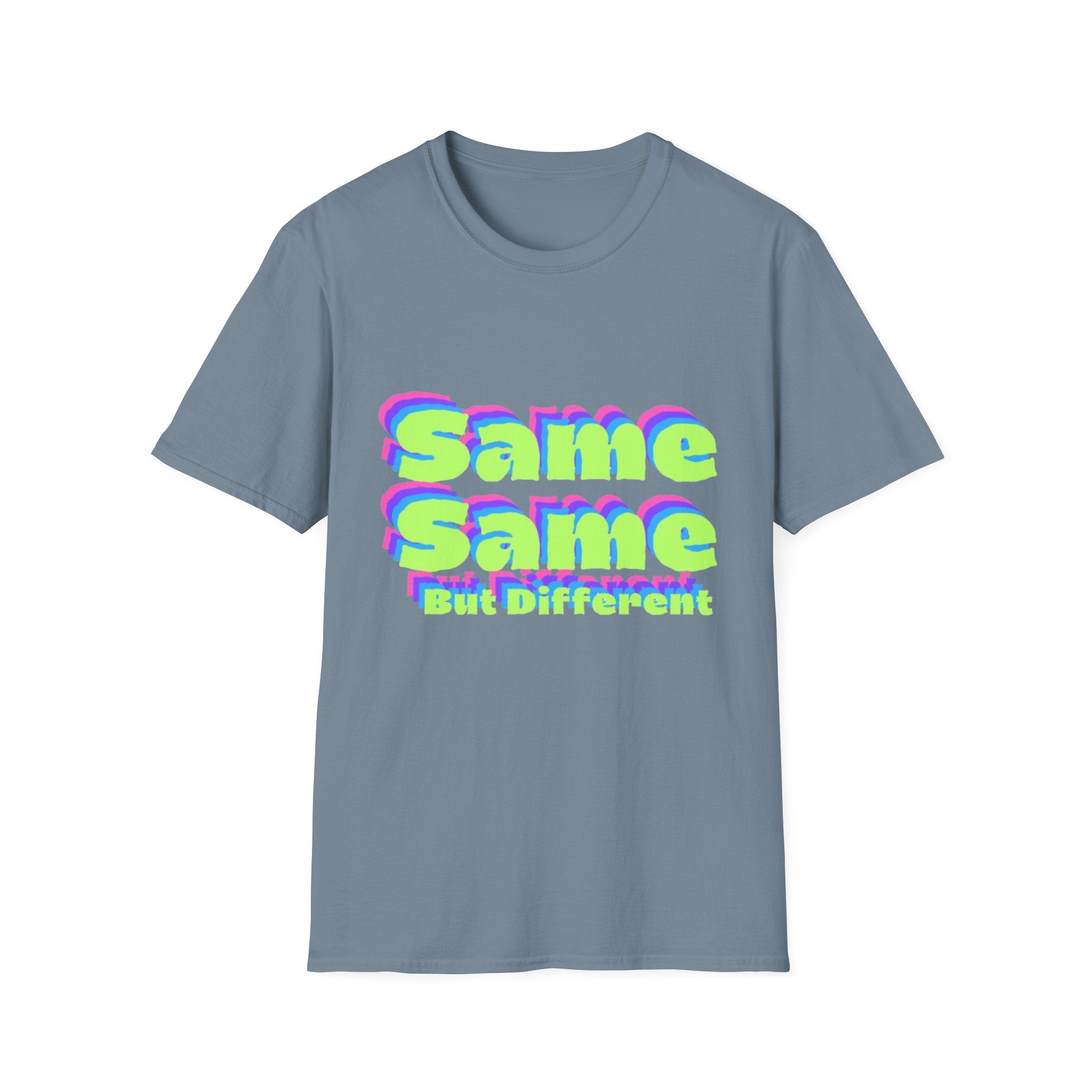 Same Same But Different, Unisex Softstyle T-Shirt