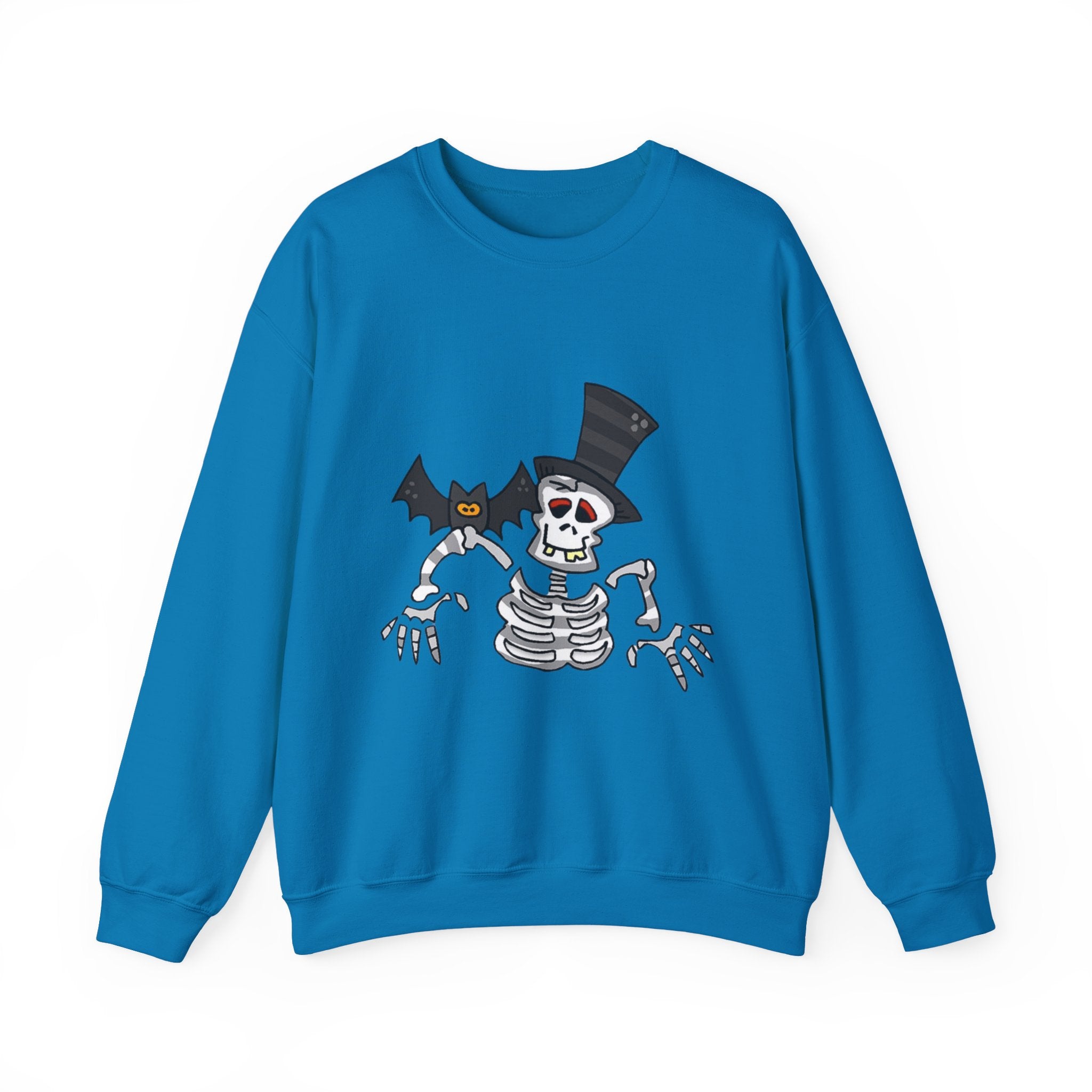 Halloween Skeleton Unisex Crewneck Sweatshirt
