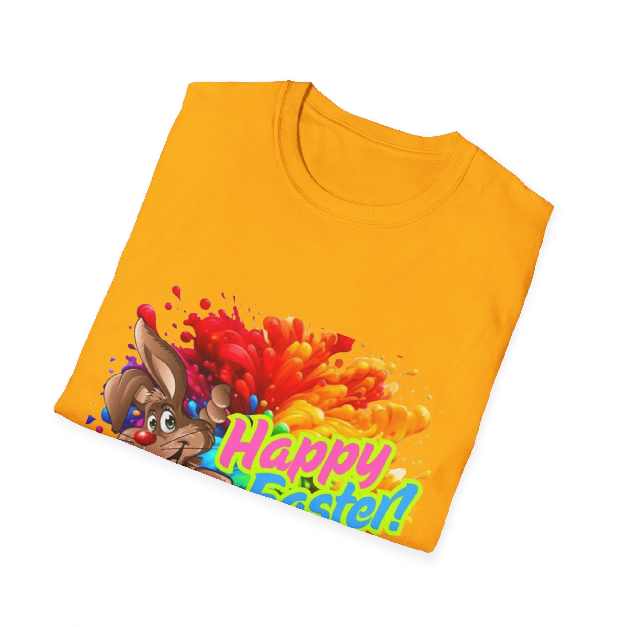 Happy Easter Bunny Unisex Softstyle T-Shirt