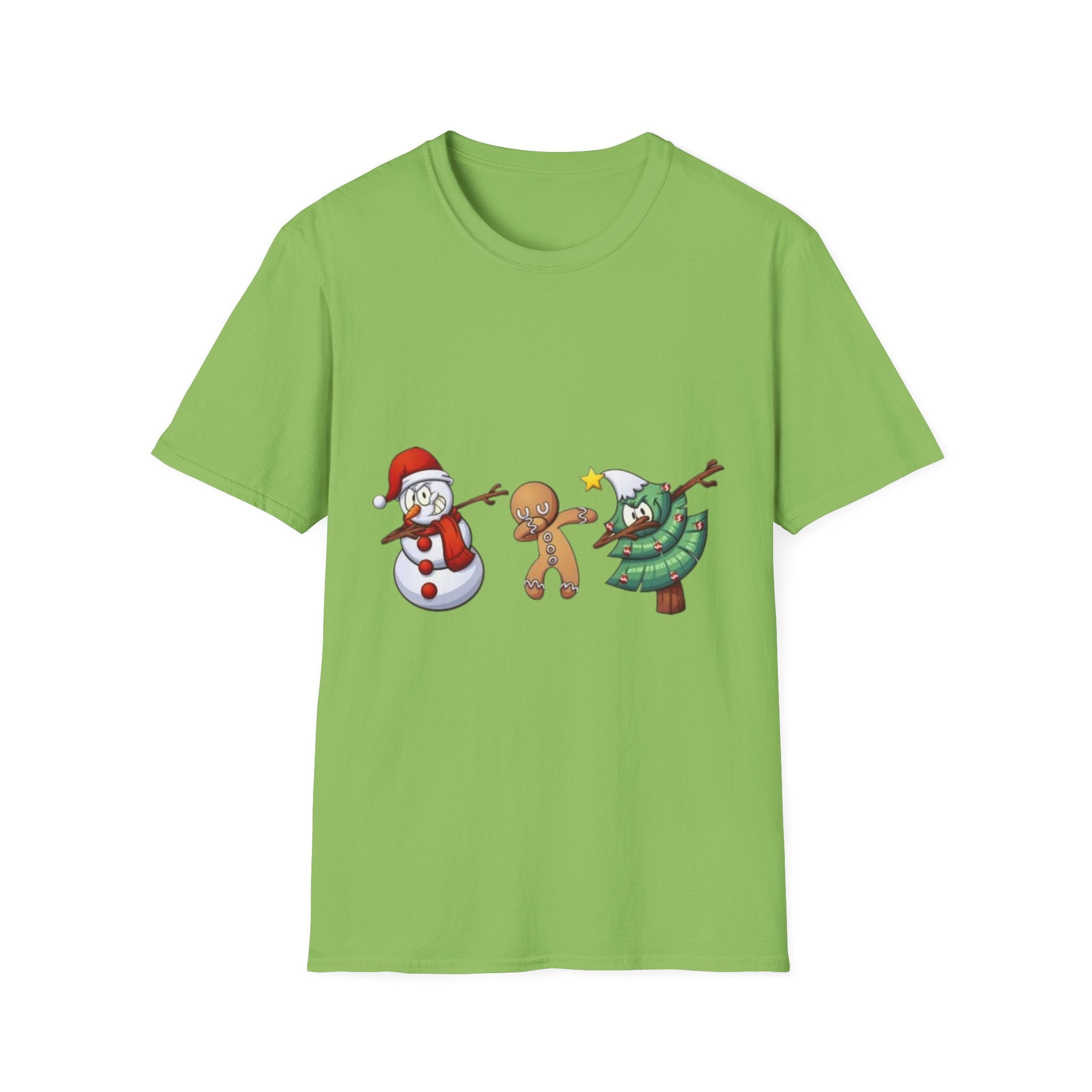 Christmas Dabbing Unisex Softstyle T-Shirt
