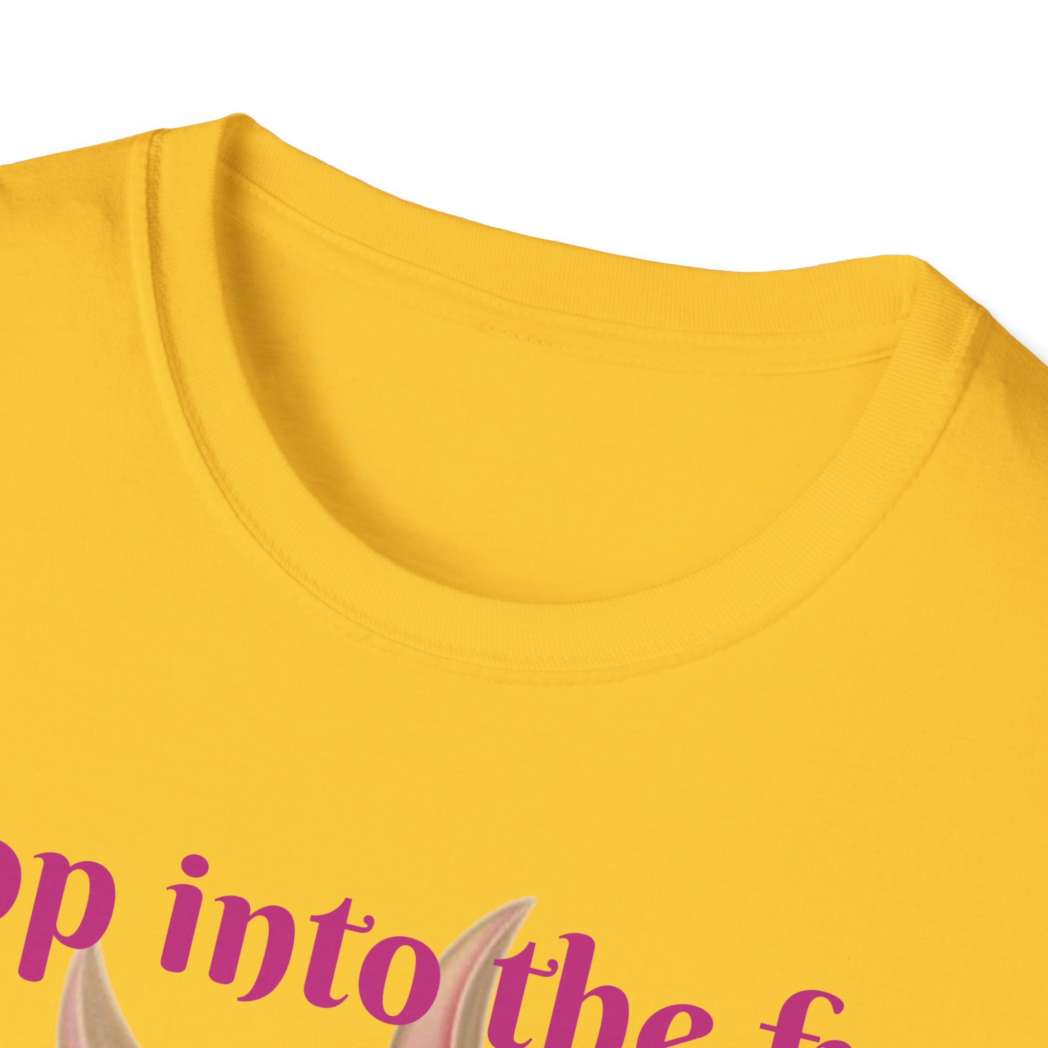 Hop Into The Fun I've Got Eggs-citing Surprises Bunny Unisex Softstyle T-Shirt