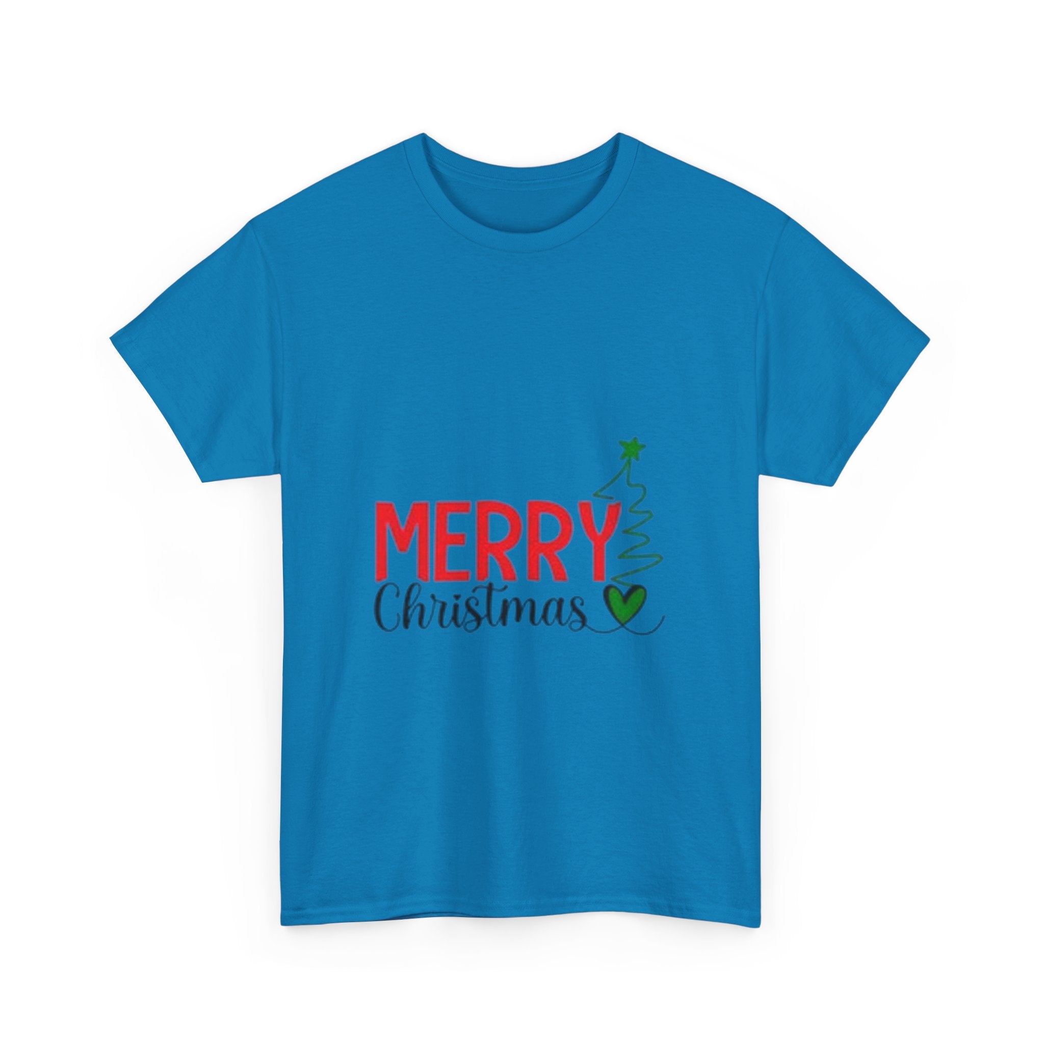 Merry Christmas Unisex Heavy Cotton T-Shirt