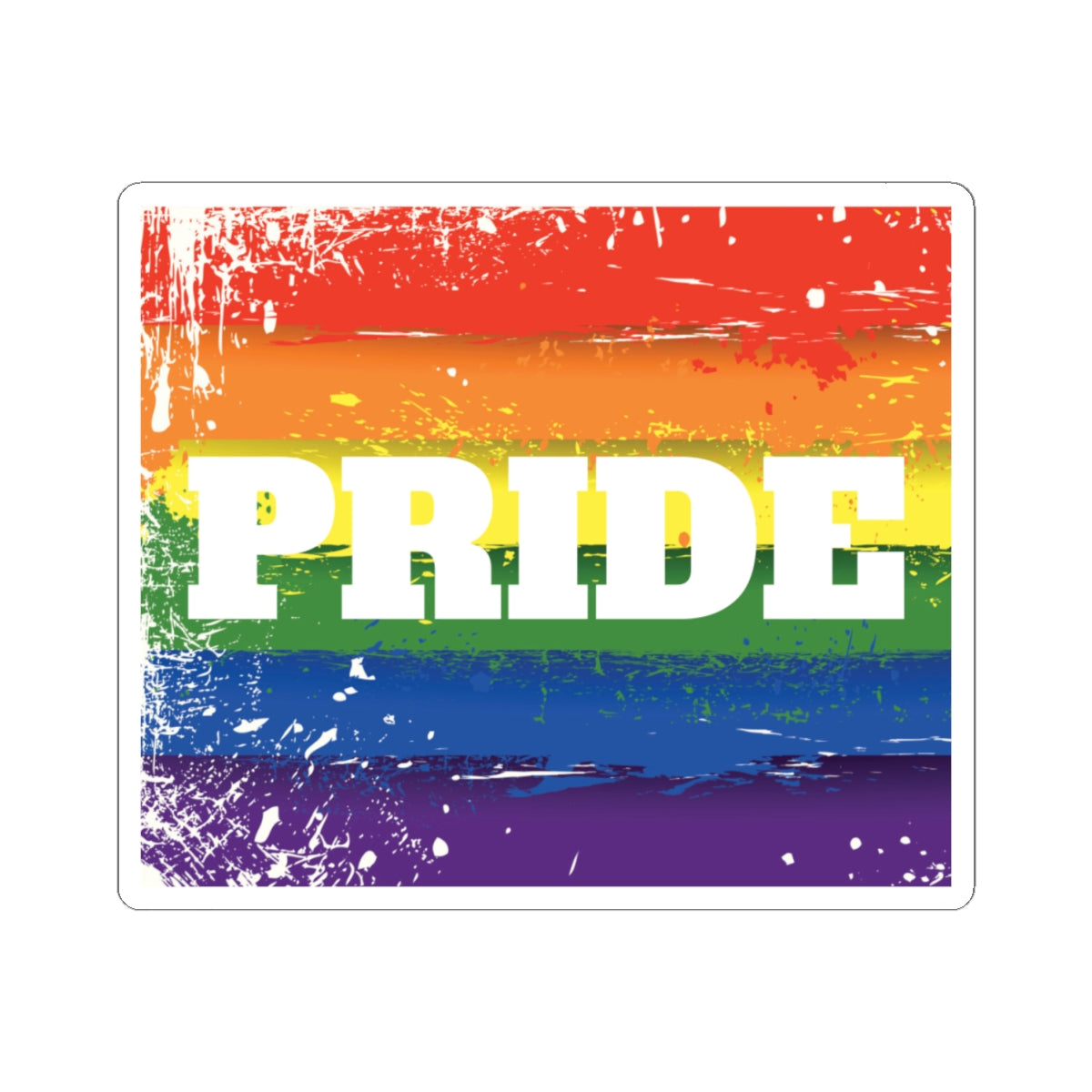 Pride Rainbow Stickers