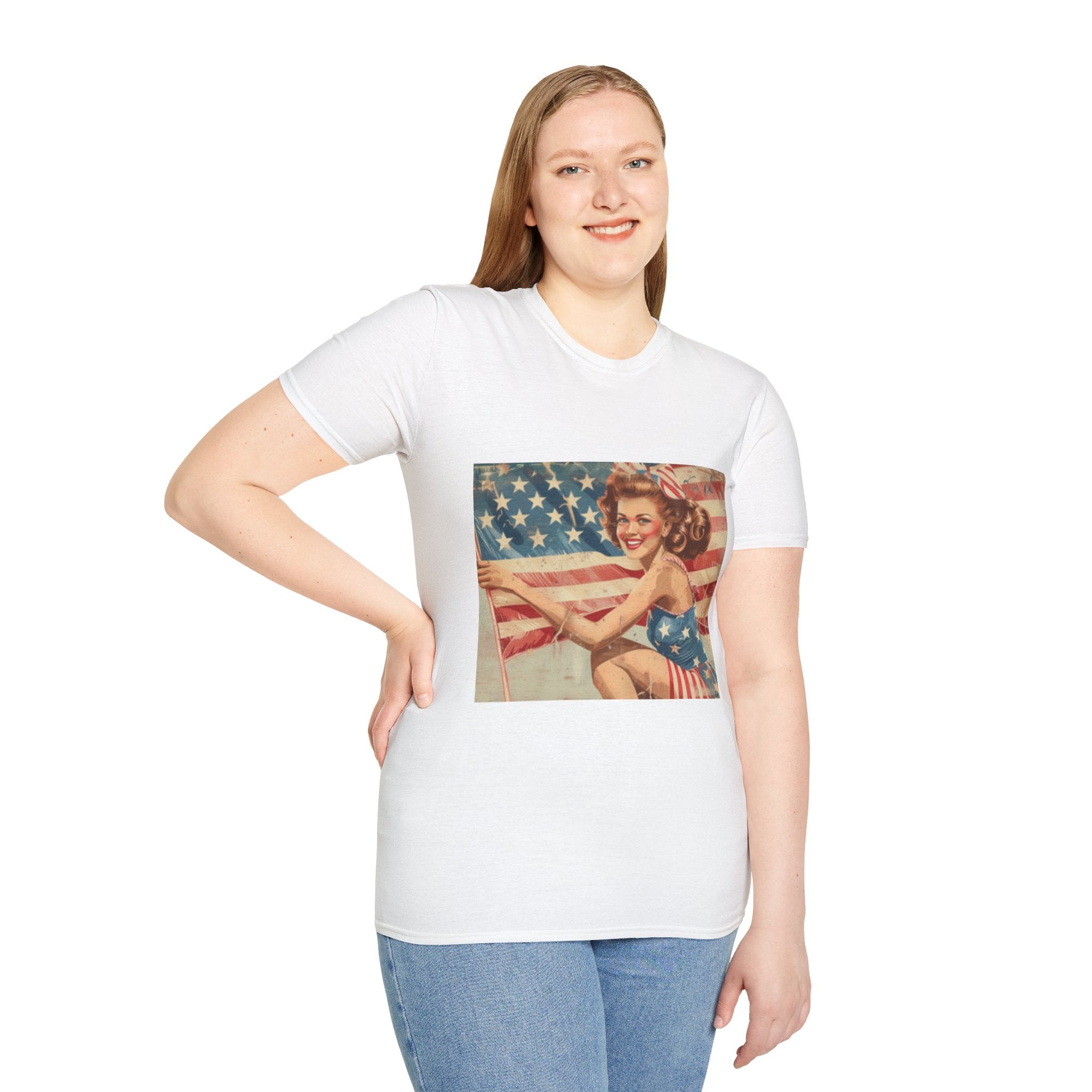Vintage Americana Unisex Softstyle T-Shirt