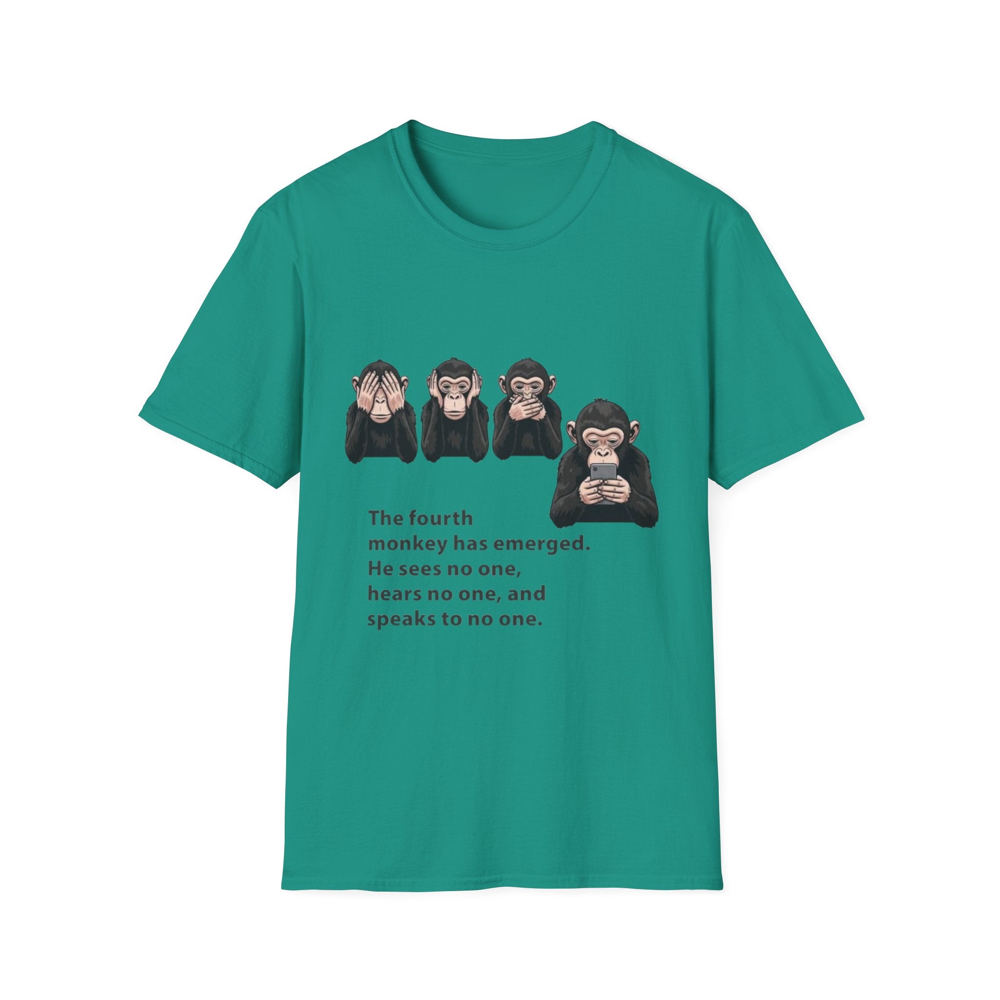 Four Monkeys Unisex Softstyle T-Shirt