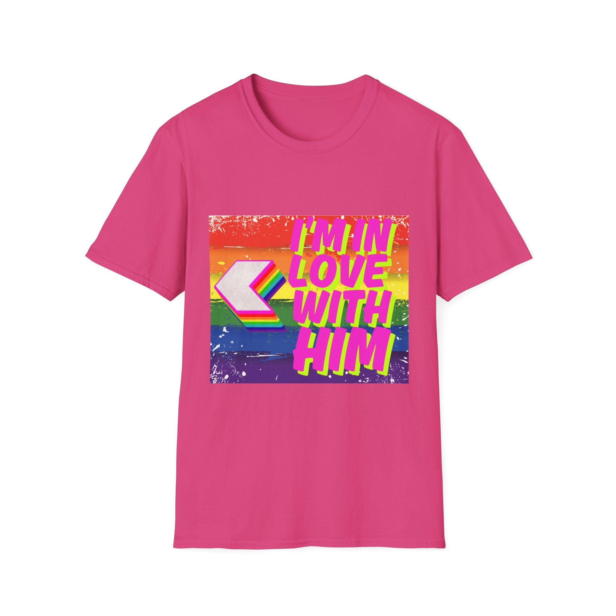 I'm In Love With Him Unisex Softstyle T-Shirt