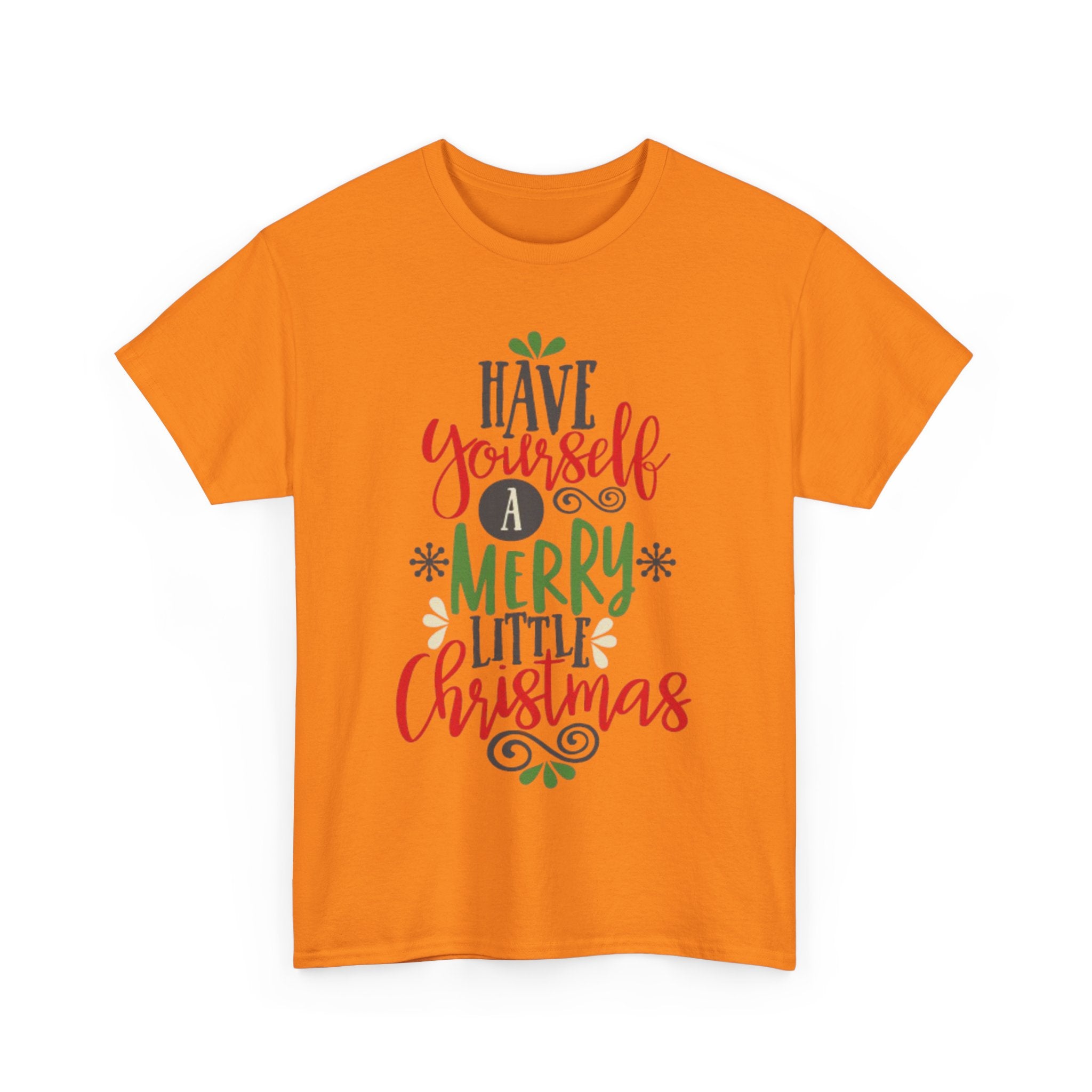Have Yourself a Merry Little Christmas Unisex Heavy Cotton T-Shirt