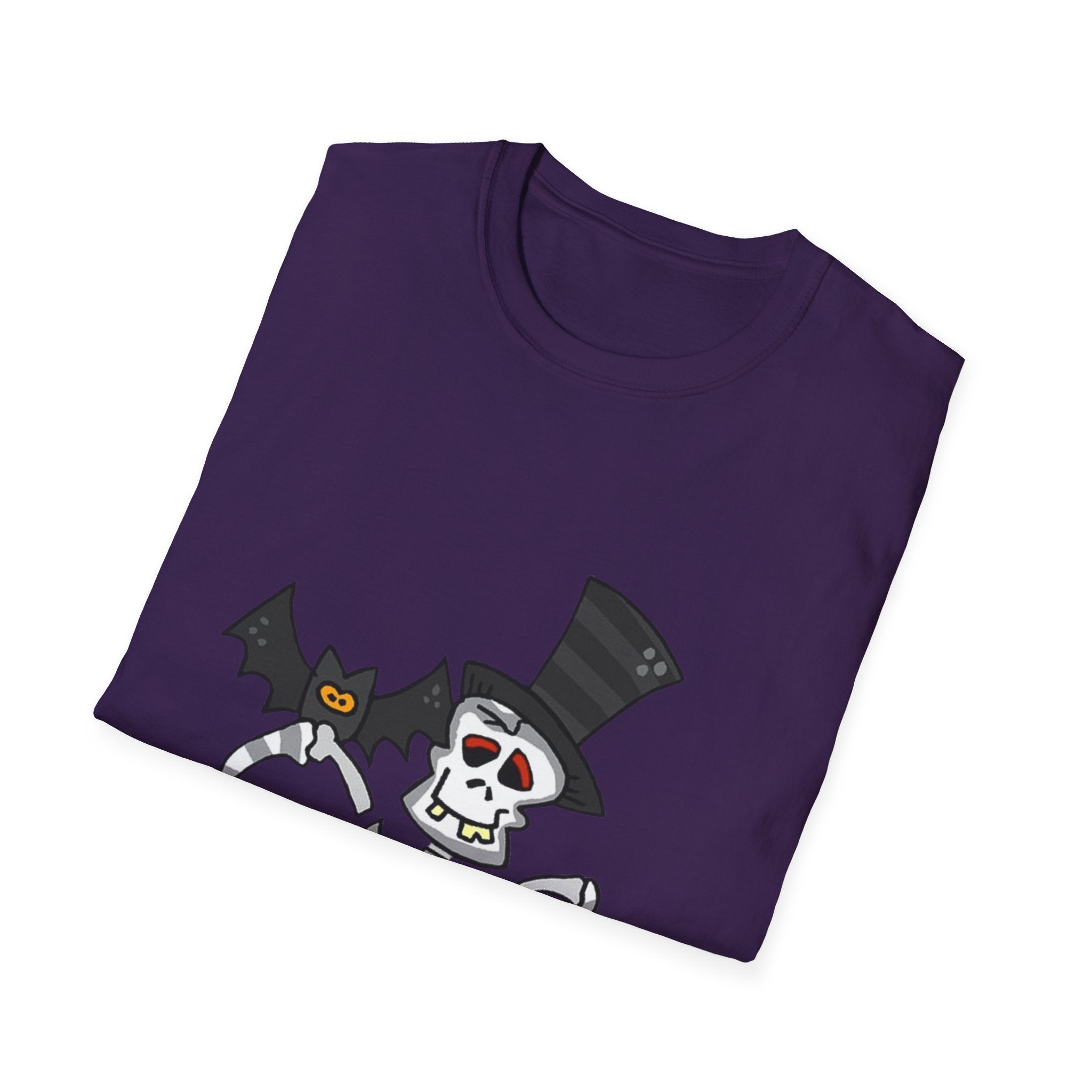 Halloween Skeleton Unisex Softstyle T-Shirt
