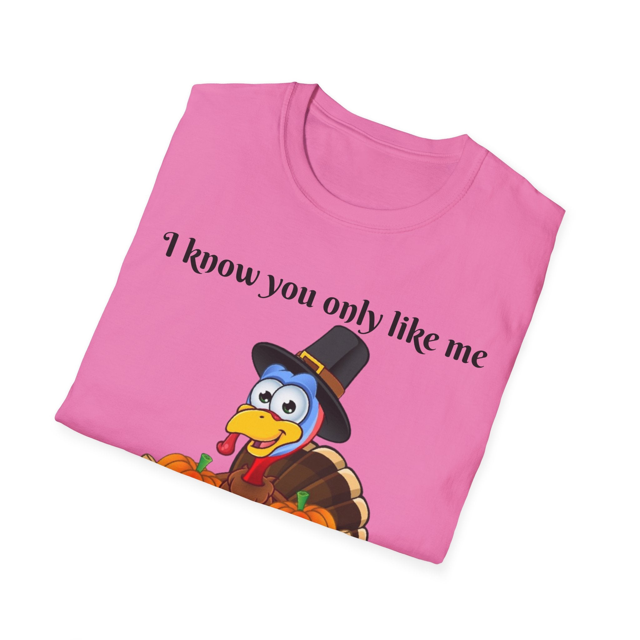 I Know You Only Like Me For My Breasts Unisex Softstyle T-Shirt