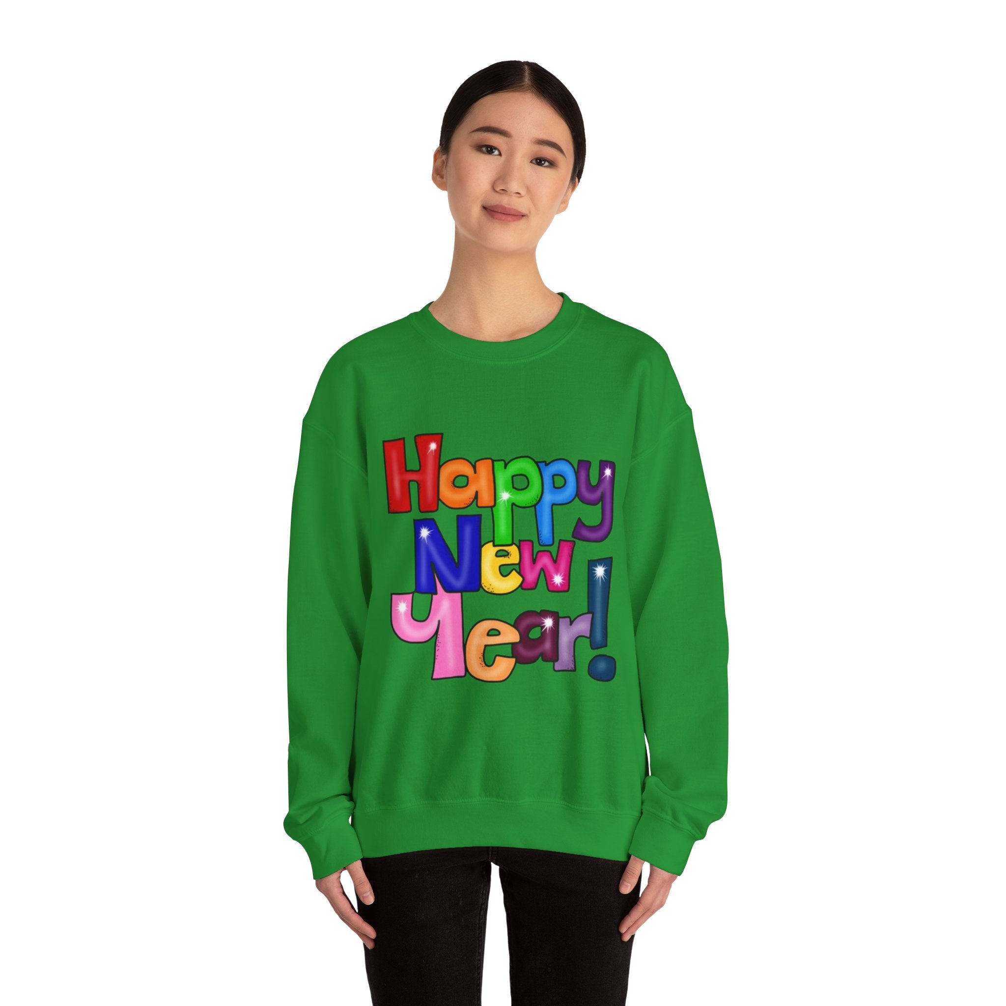 Happy New Year Unisex Heavy Blend™ Crewneck Sweatshirt