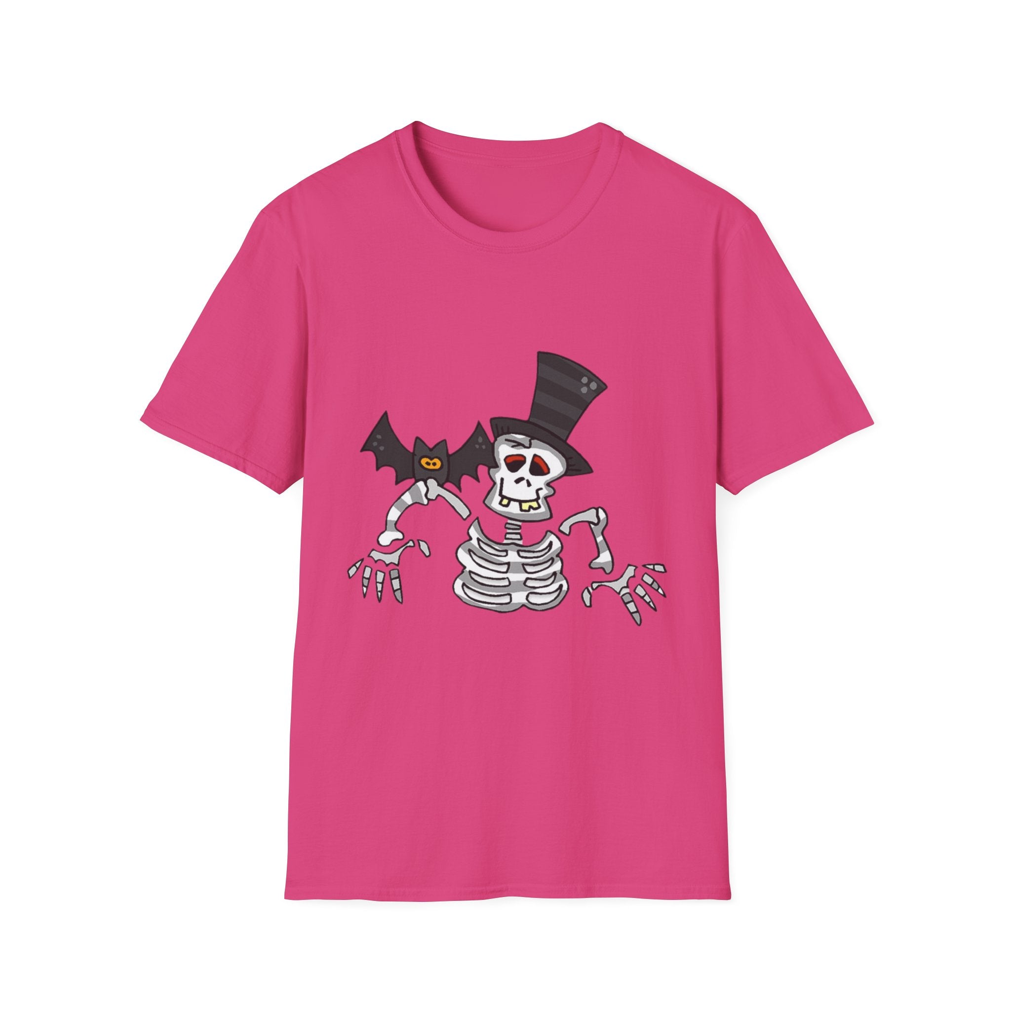 Halloween Skeleton Unisex Softstyle T-Shirt
