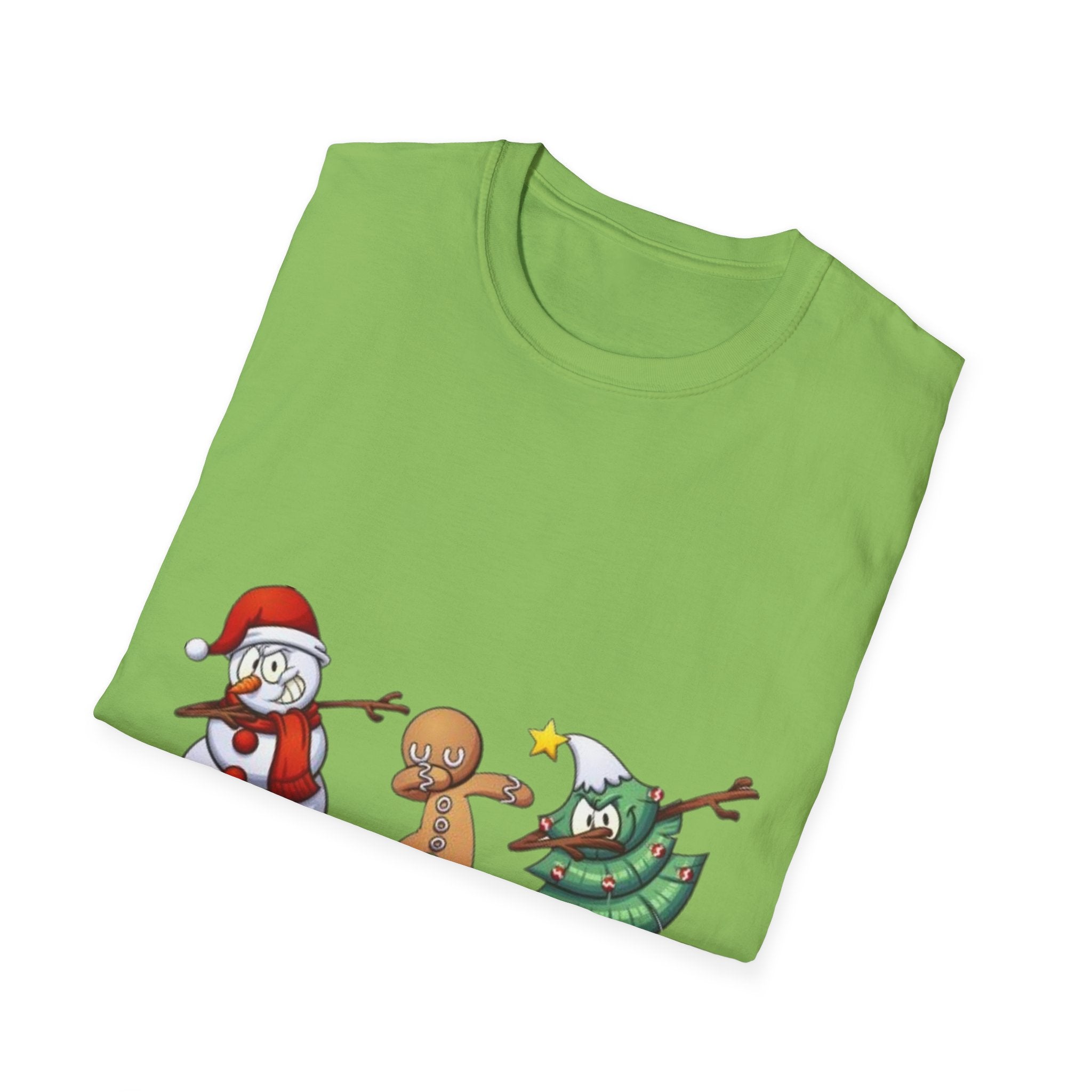 Christmas Dabbing Unisex Softstyle T-Shirt