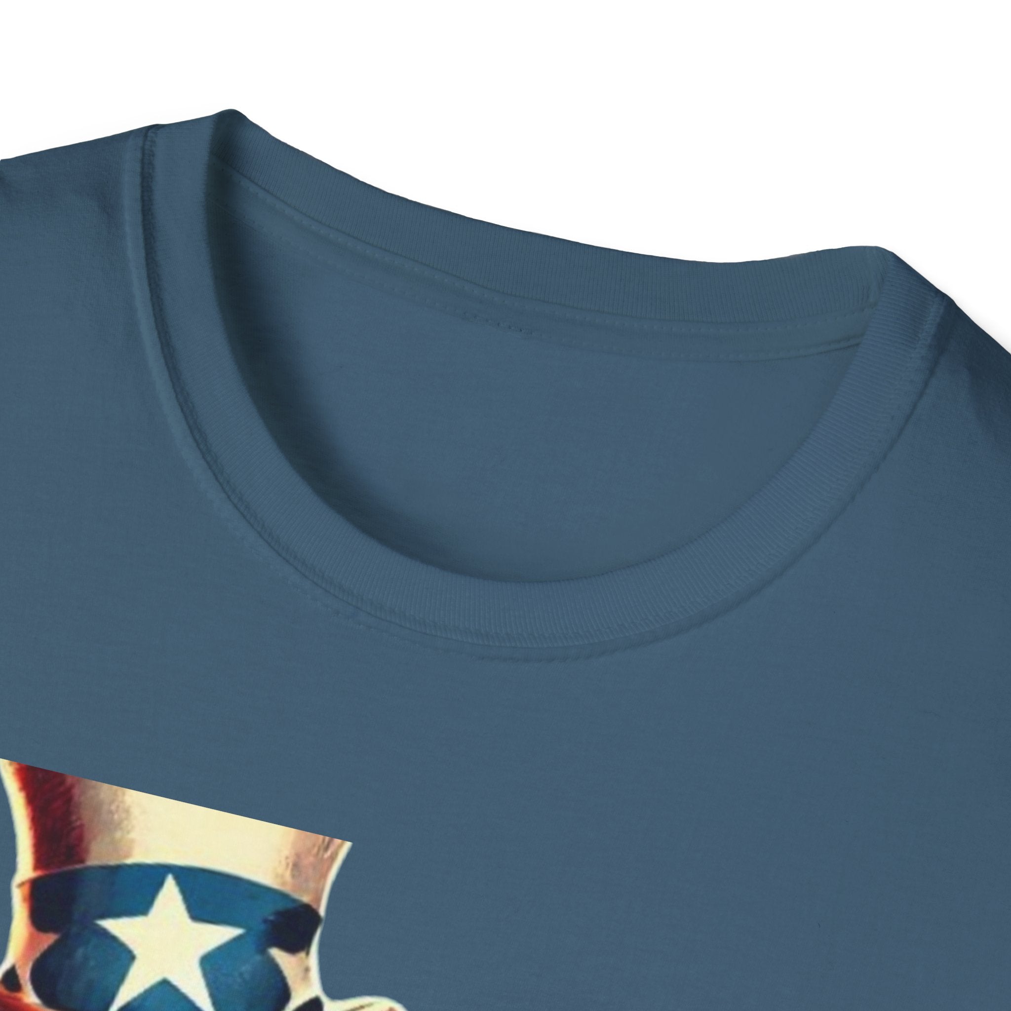 Patriotic Uncle Sam Unisex Softstyle T-Shirt