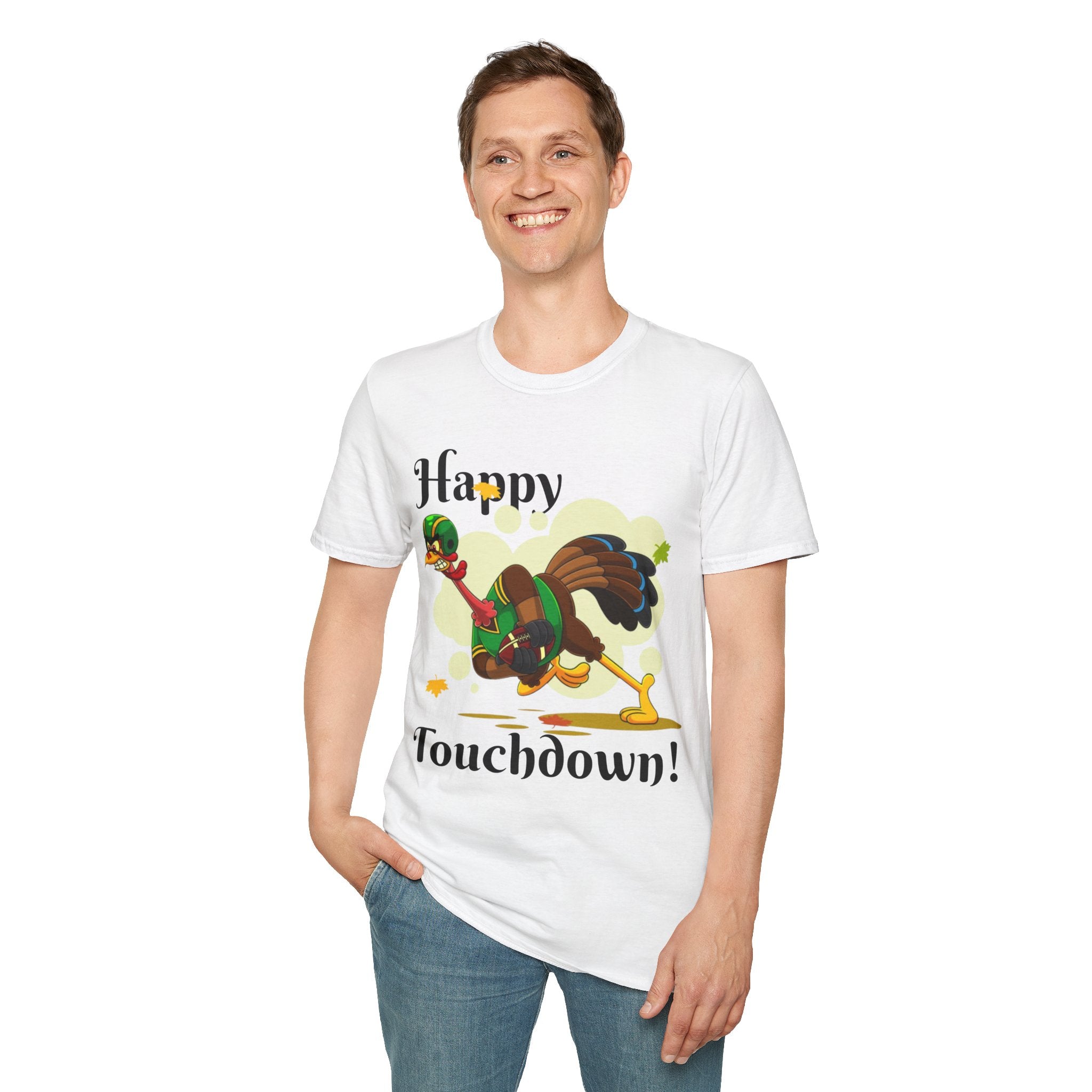 Happy Touchdown Unisex Softstyle T-Shirt