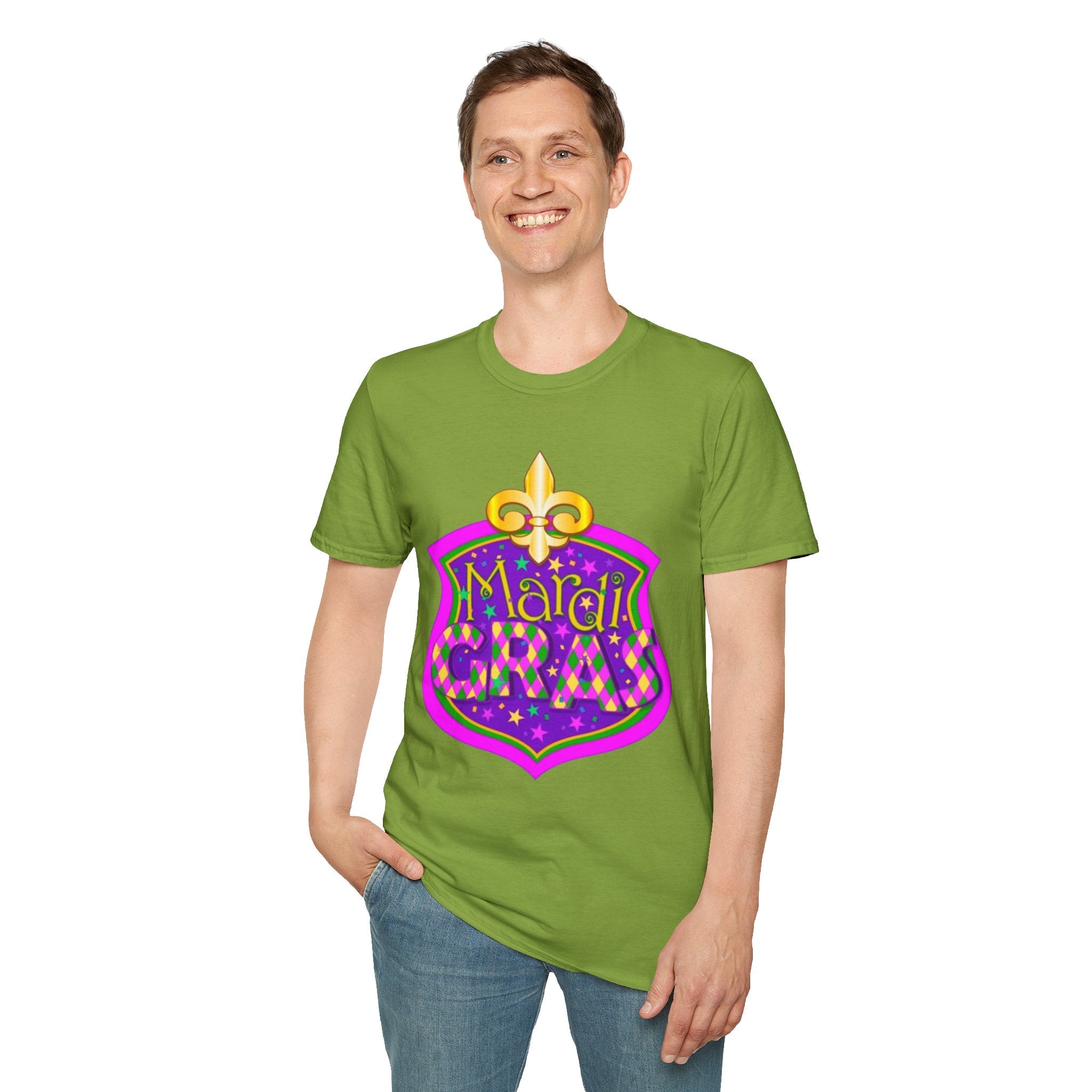 Mardi Gras Unisex Softstyle T-Shirt