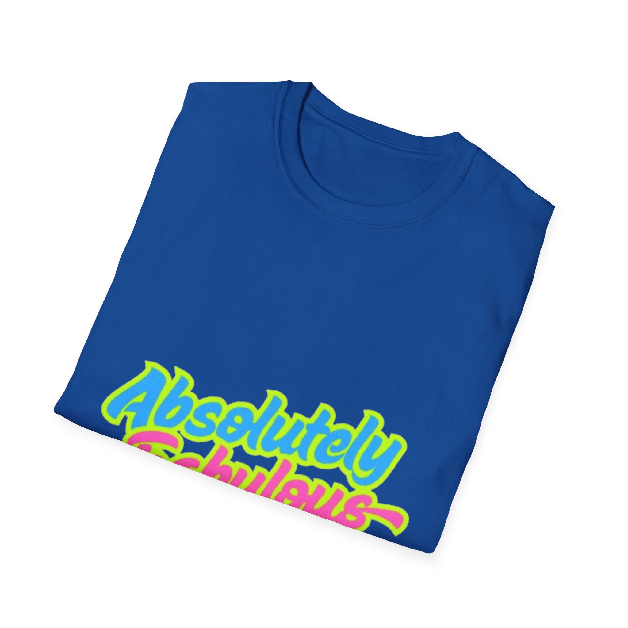 Absolutely Fabulous Teal/Pink Unisex Softstyle T-Shirt
