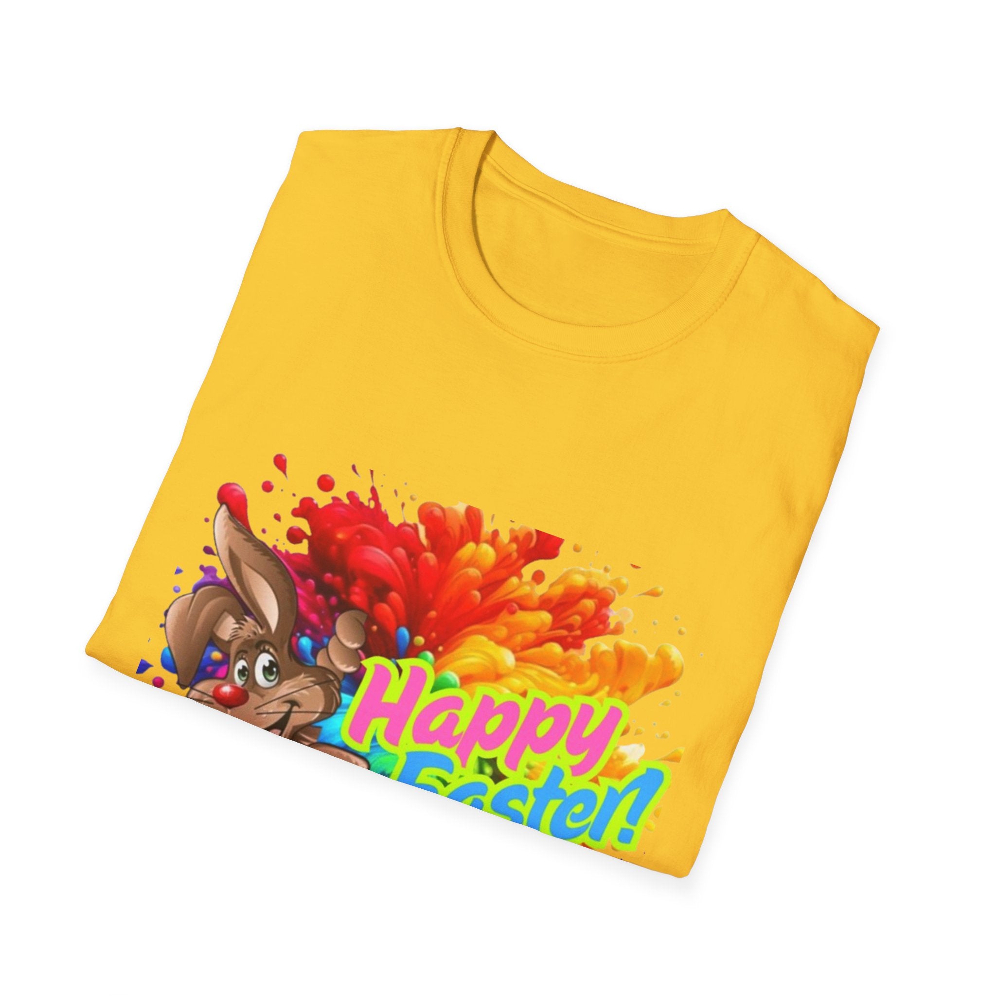 Happy Easter Bunny Unisex Softstyle T-Shirt