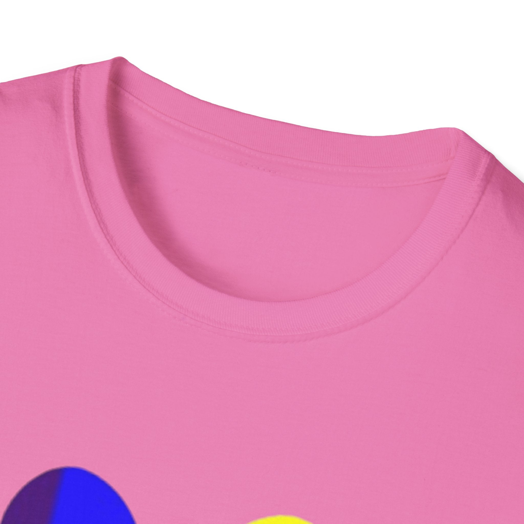 Pride Paw Print Unisex Softstyle T-Shirt