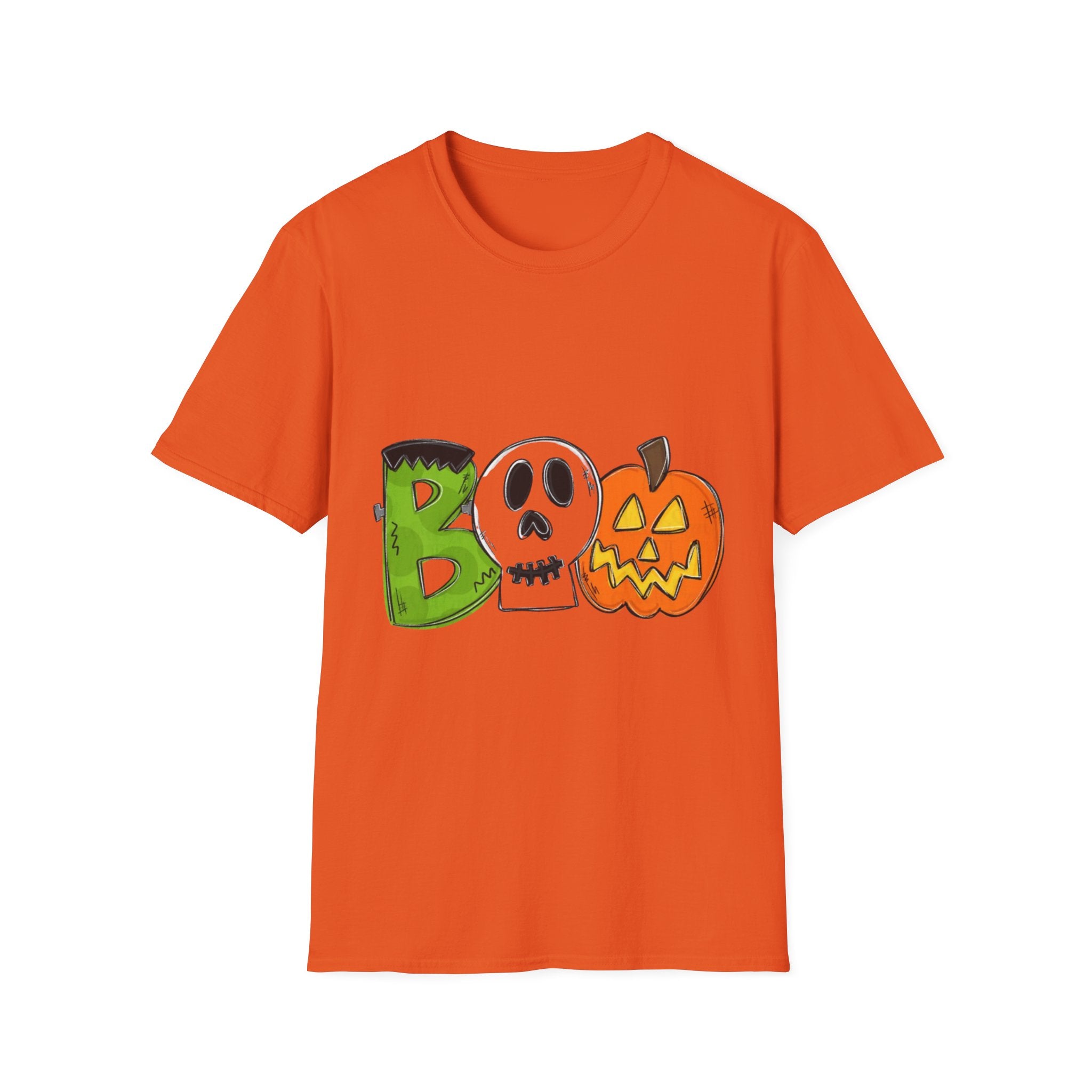 Halloween Boo Unisex Softstyle T-Shirt