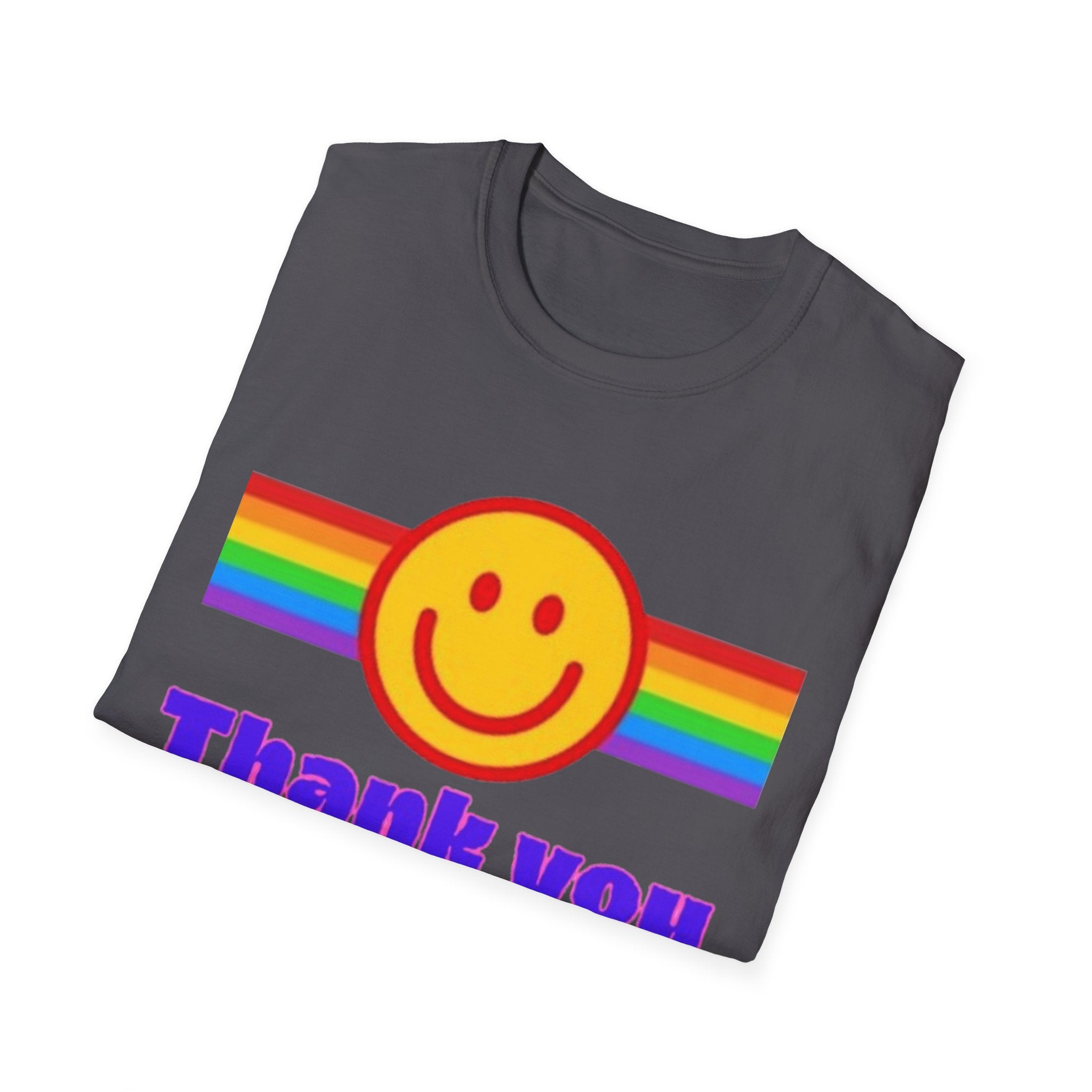 Thank You Have A Gay Day Unisex Softstyle T-Shirt