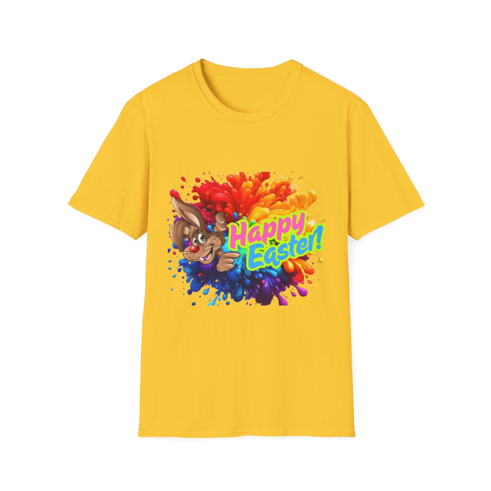 Happy Easter Bunny Unisex Softstyle T-Shirt