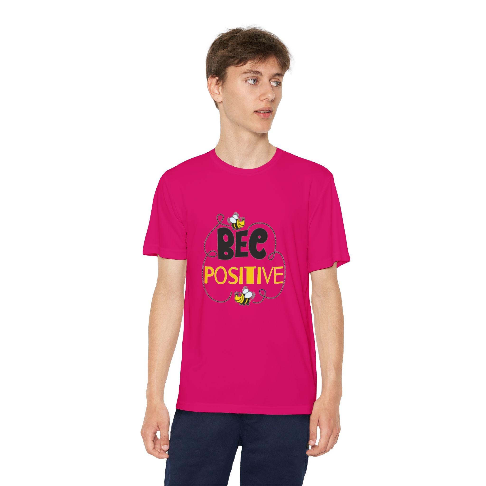 Bee Positive Youth Short Sleeve Competitor T-Shirt