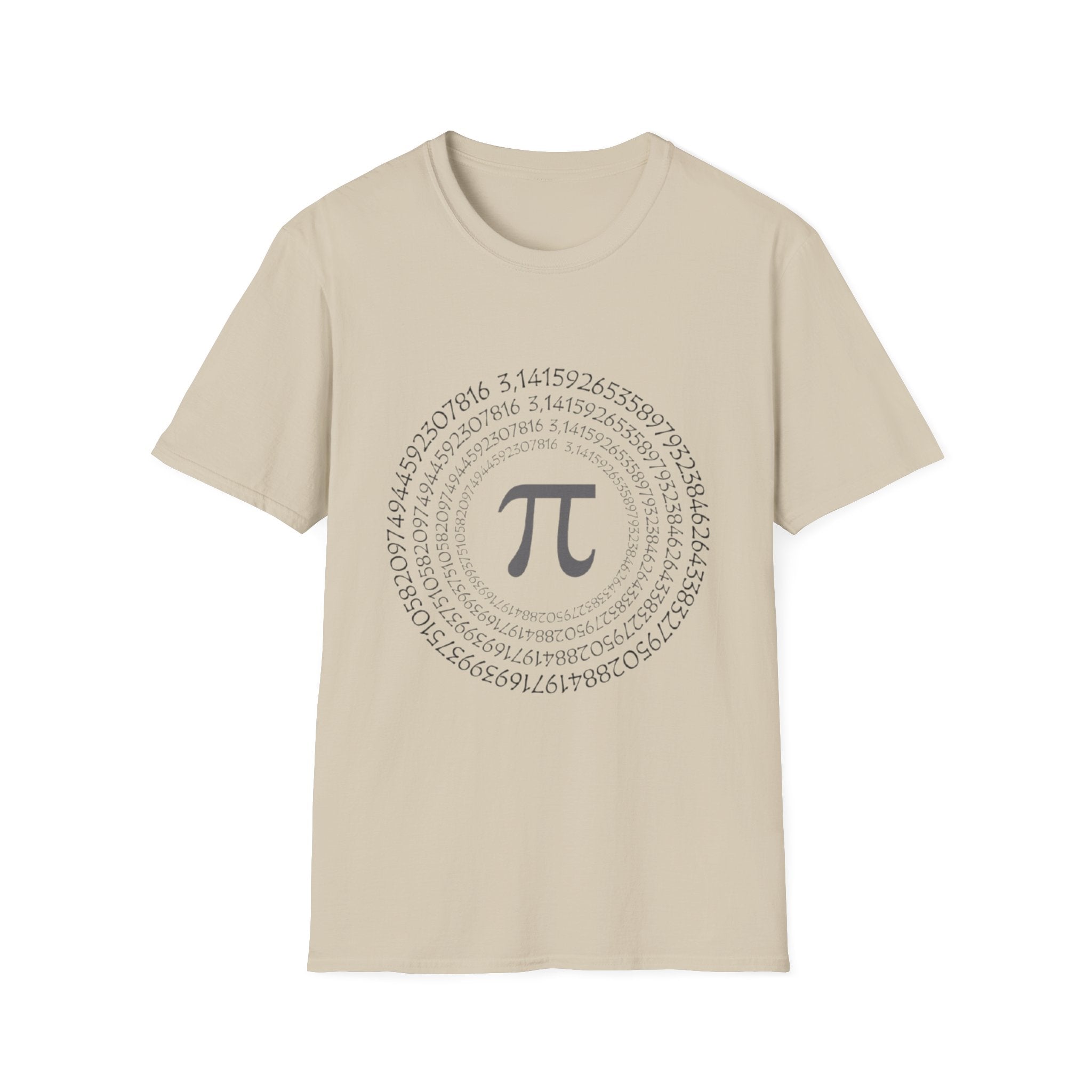 Pi Day Themed Unisex Softstyle T-Shirt