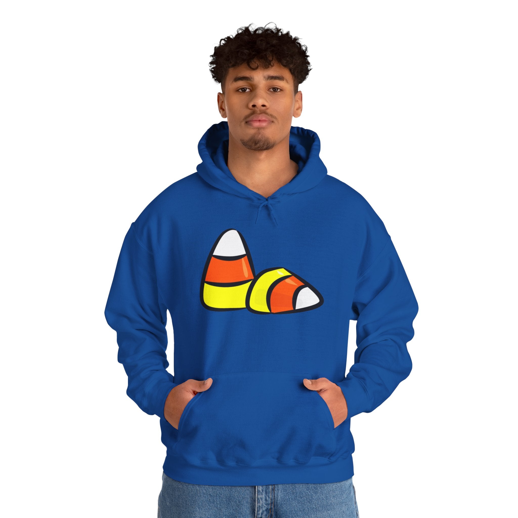 Halloween Candy Corn Unisex Heavy Blend™ Hooded Sweatshirt