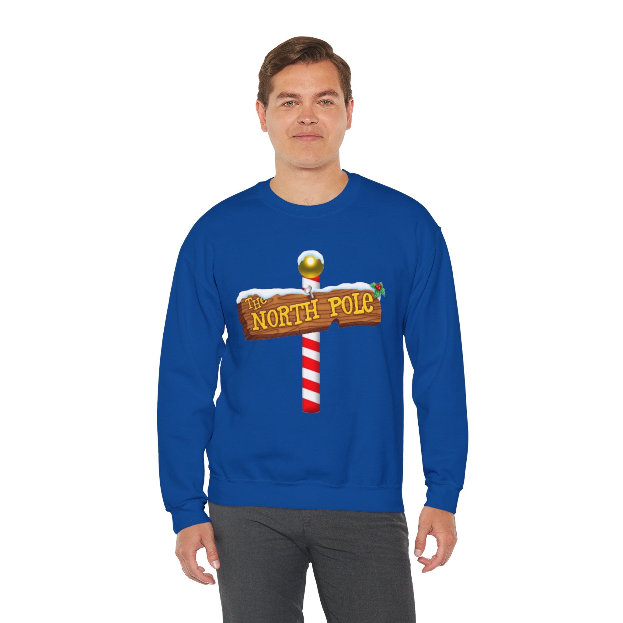 North Pole Unisex Heavy Blend™ Crewneck Sweatshirt