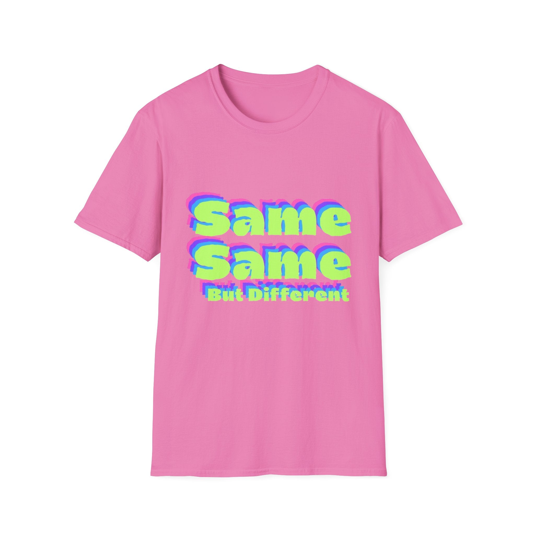 Same Same But Different, Unisex Softstyle T-Shirt