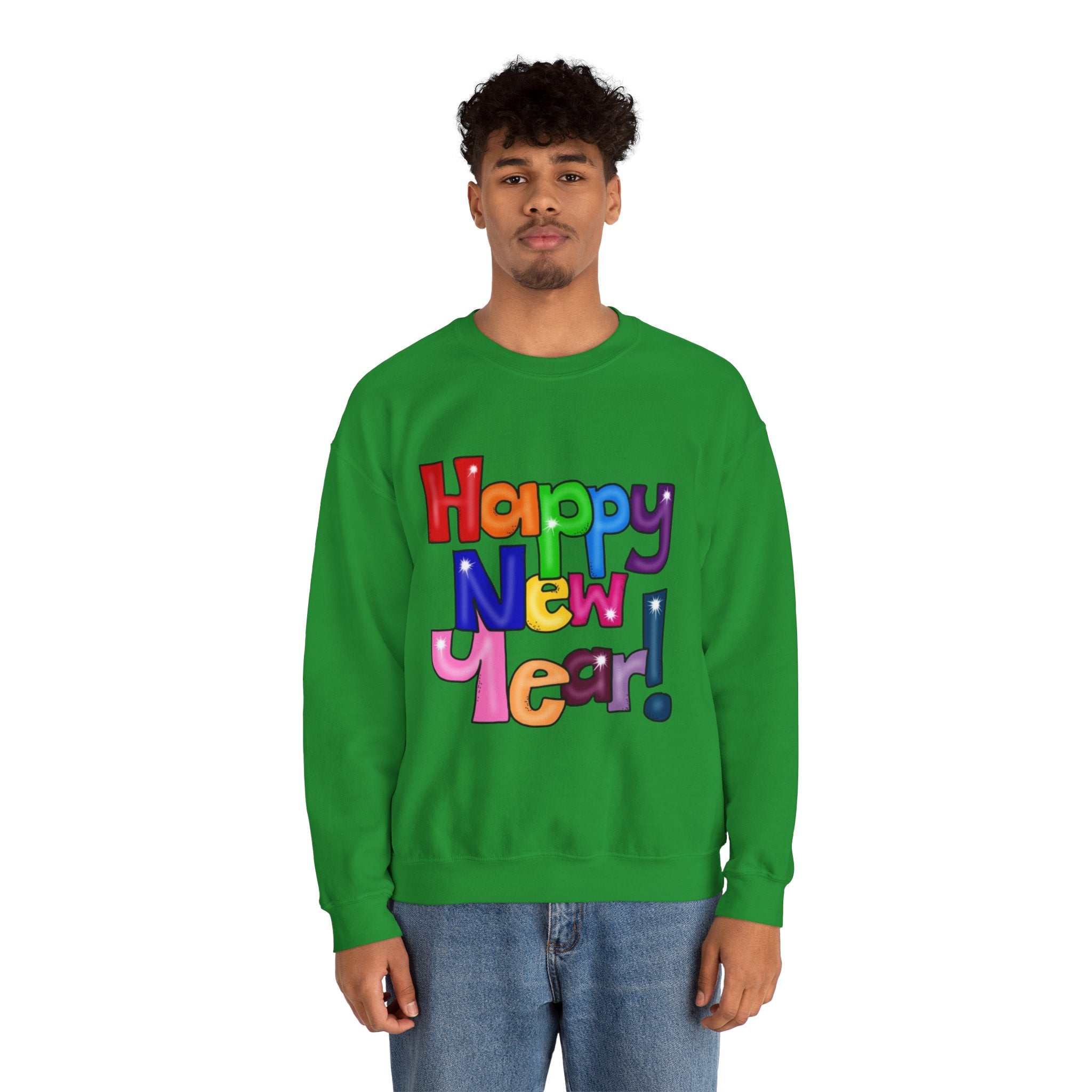 Happy New Year Unisex Heavy Blend™ Crewneck Sweatshirt