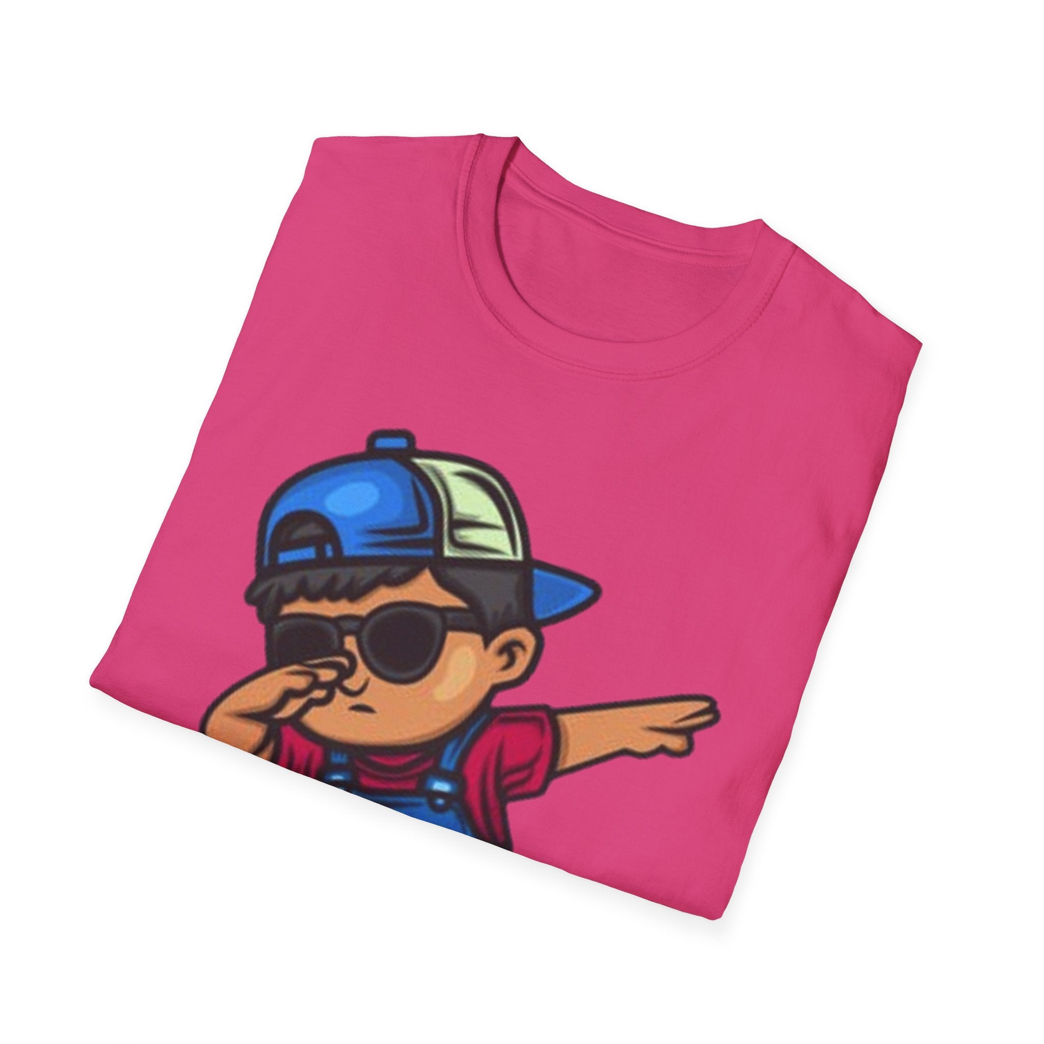 Cool Kid Dabbing Unisex Softstyle T-Shirt