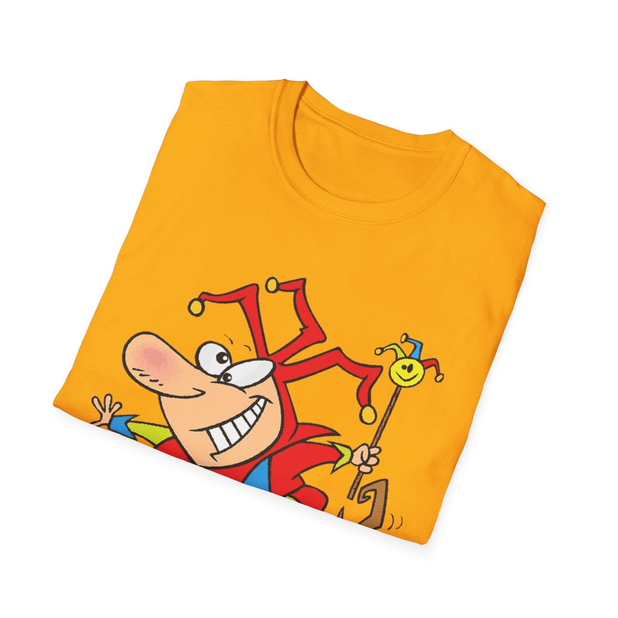Funny Jester Unisex Softstyle T-Shirt