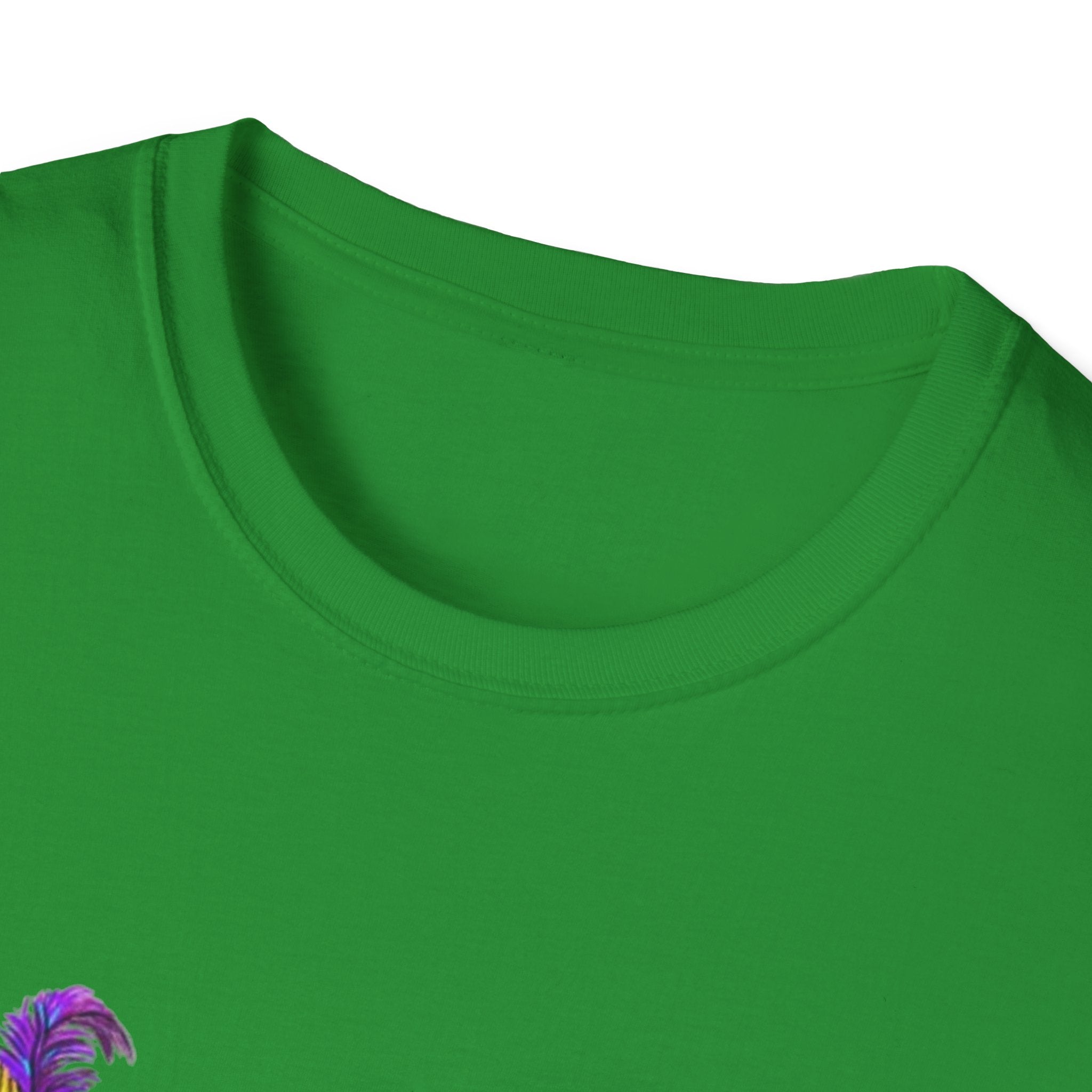 Mardi Gras Gator Unisex Softstyle T-Shirt