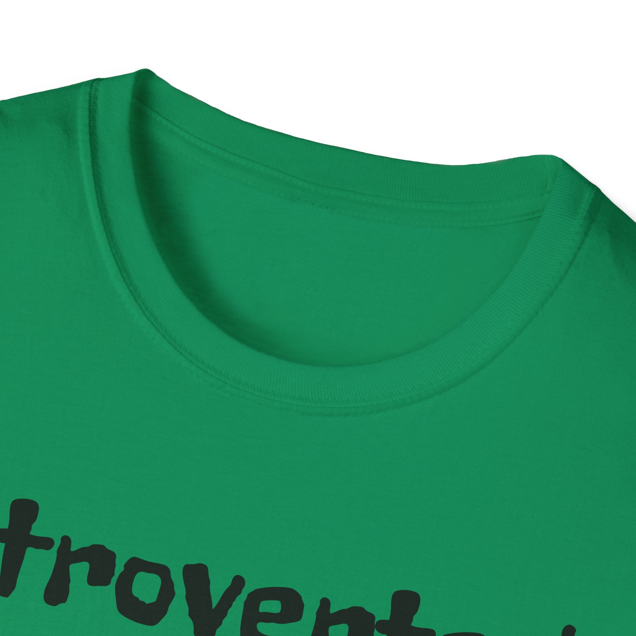 Introverted But Willing To Discuss Plants Unisex Softstyle T-Shirt
