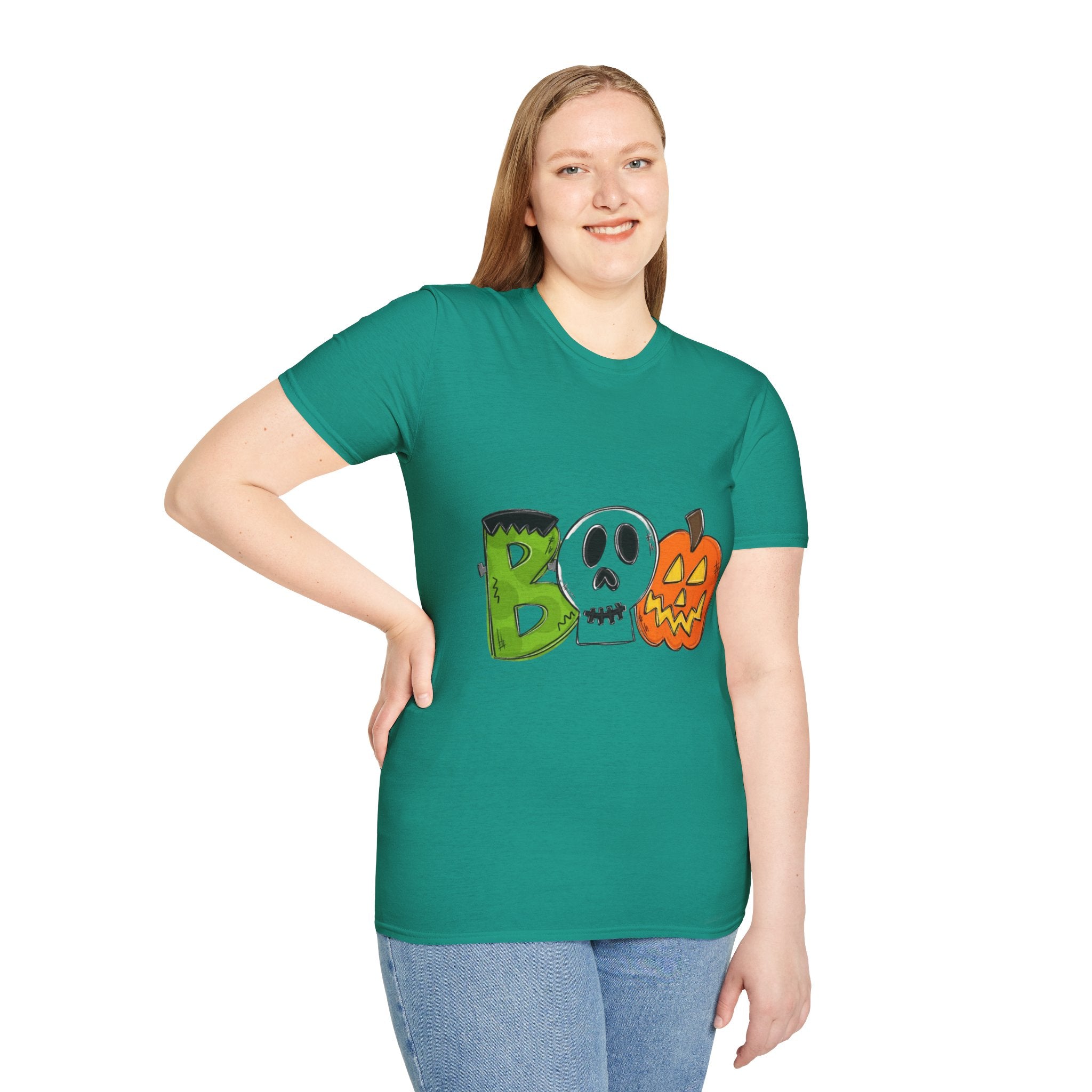 Halloween Boo Unisex Softstyle T-Shirt