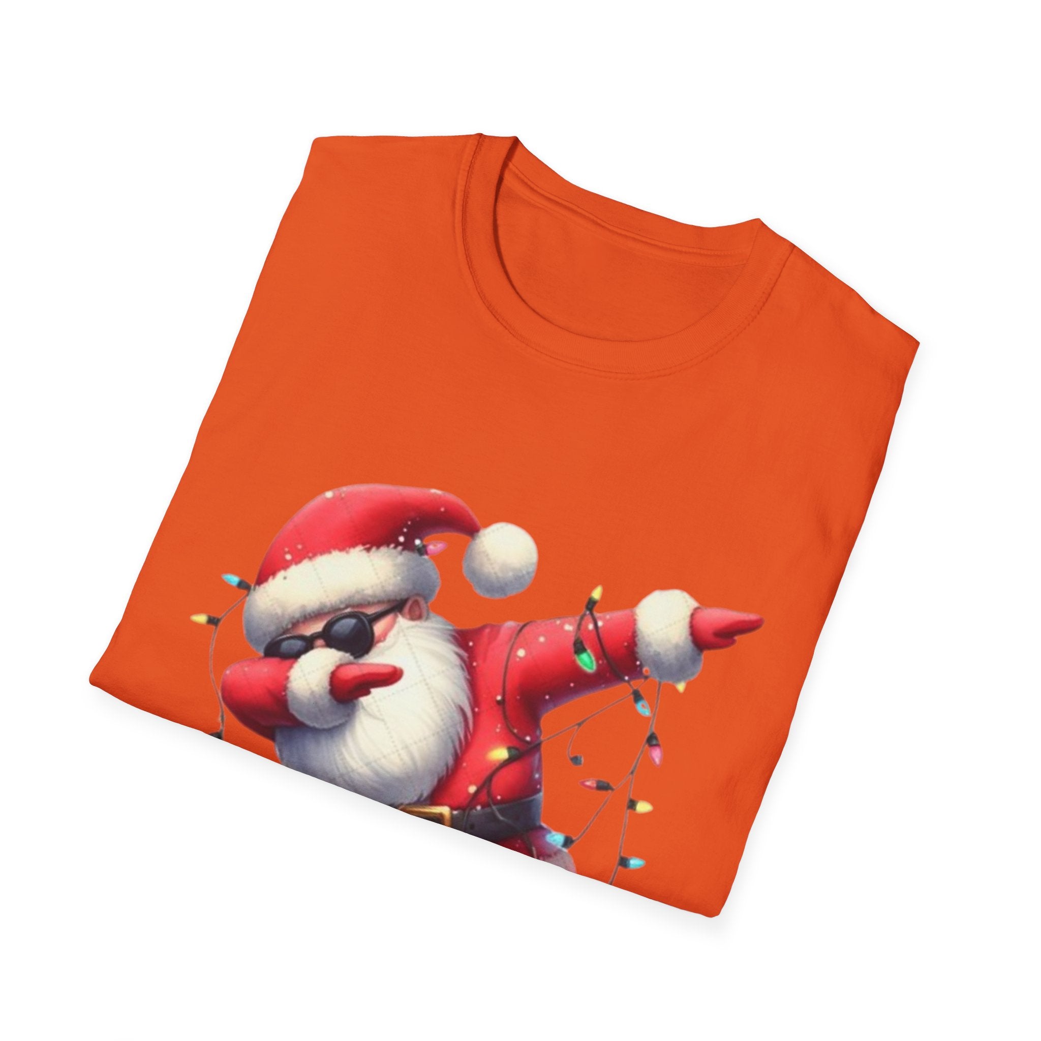 Dabbing Santa Unisex Softstyle T-Shirt