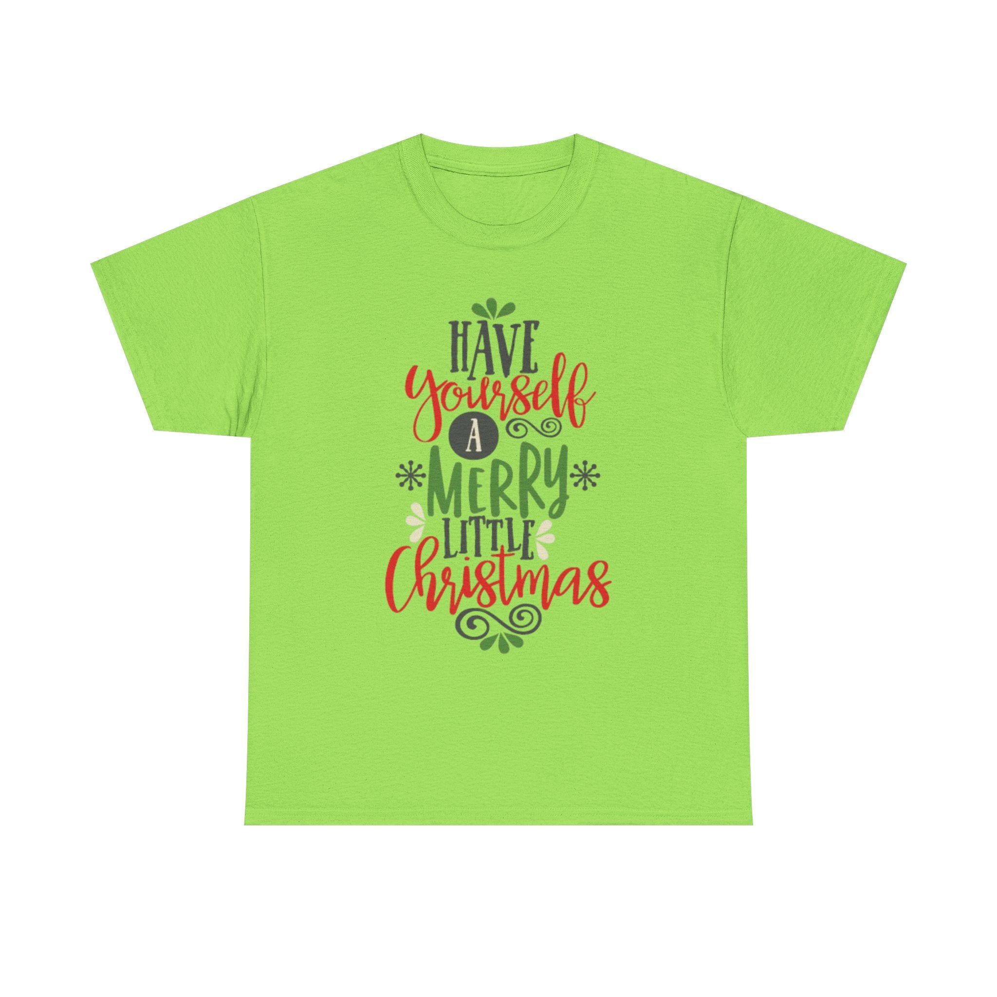 Have Yourself a Merry Little Christmas Unisex Heavy Cotton T-Shirt