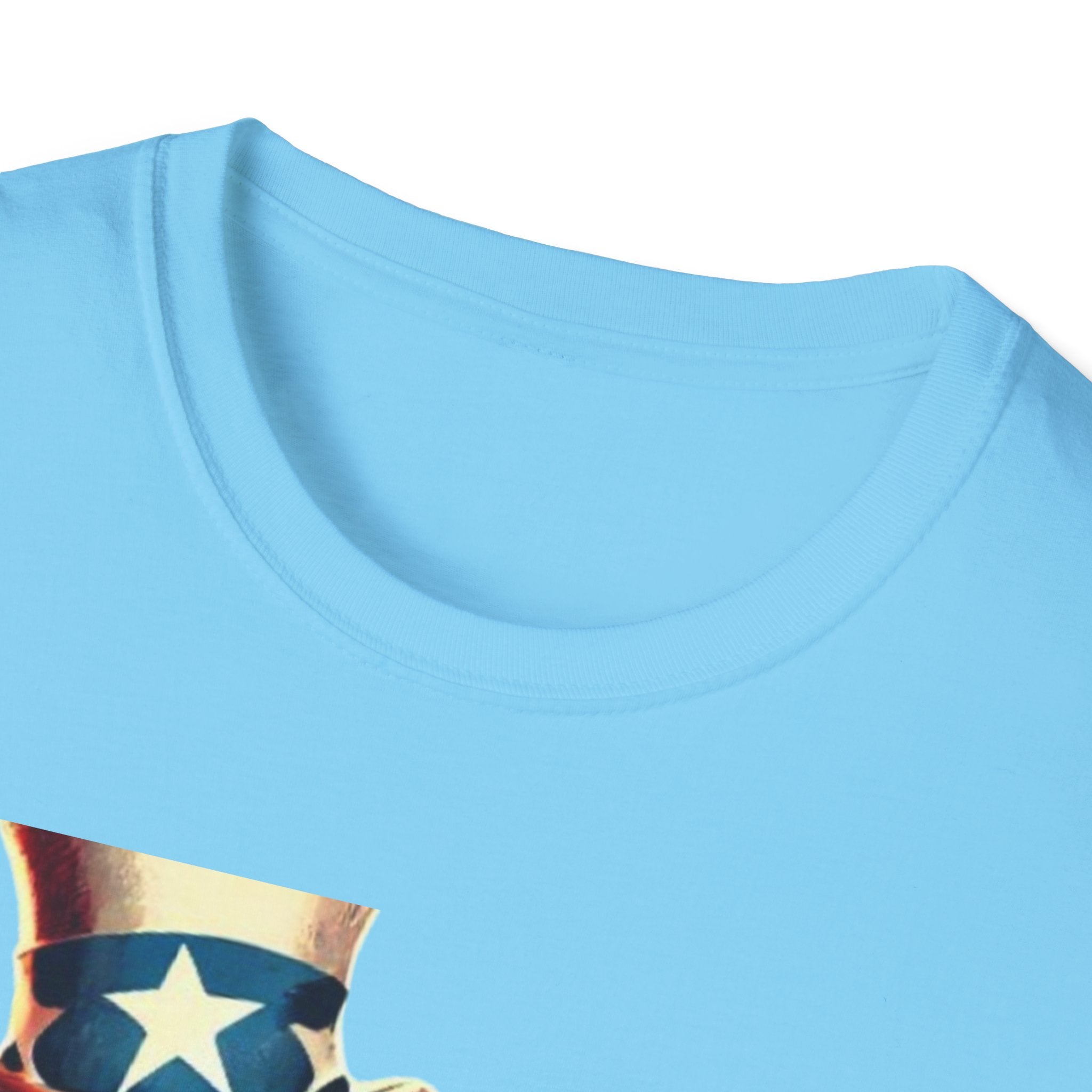 Patriotic Uncle Sam Unisex Softstyle T-Shirt