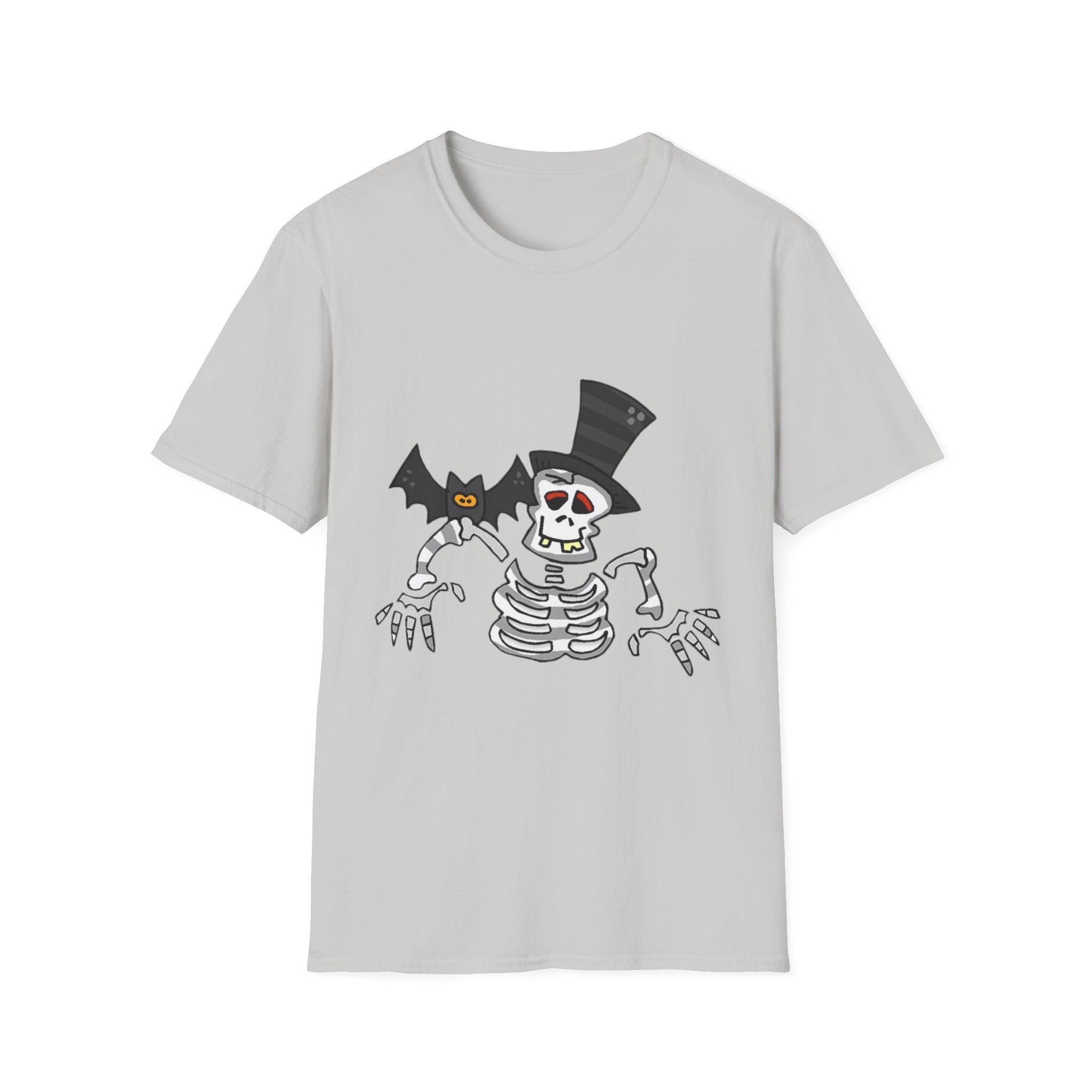 Halloween Skeleton Unisex Softstyle T-Shirt
