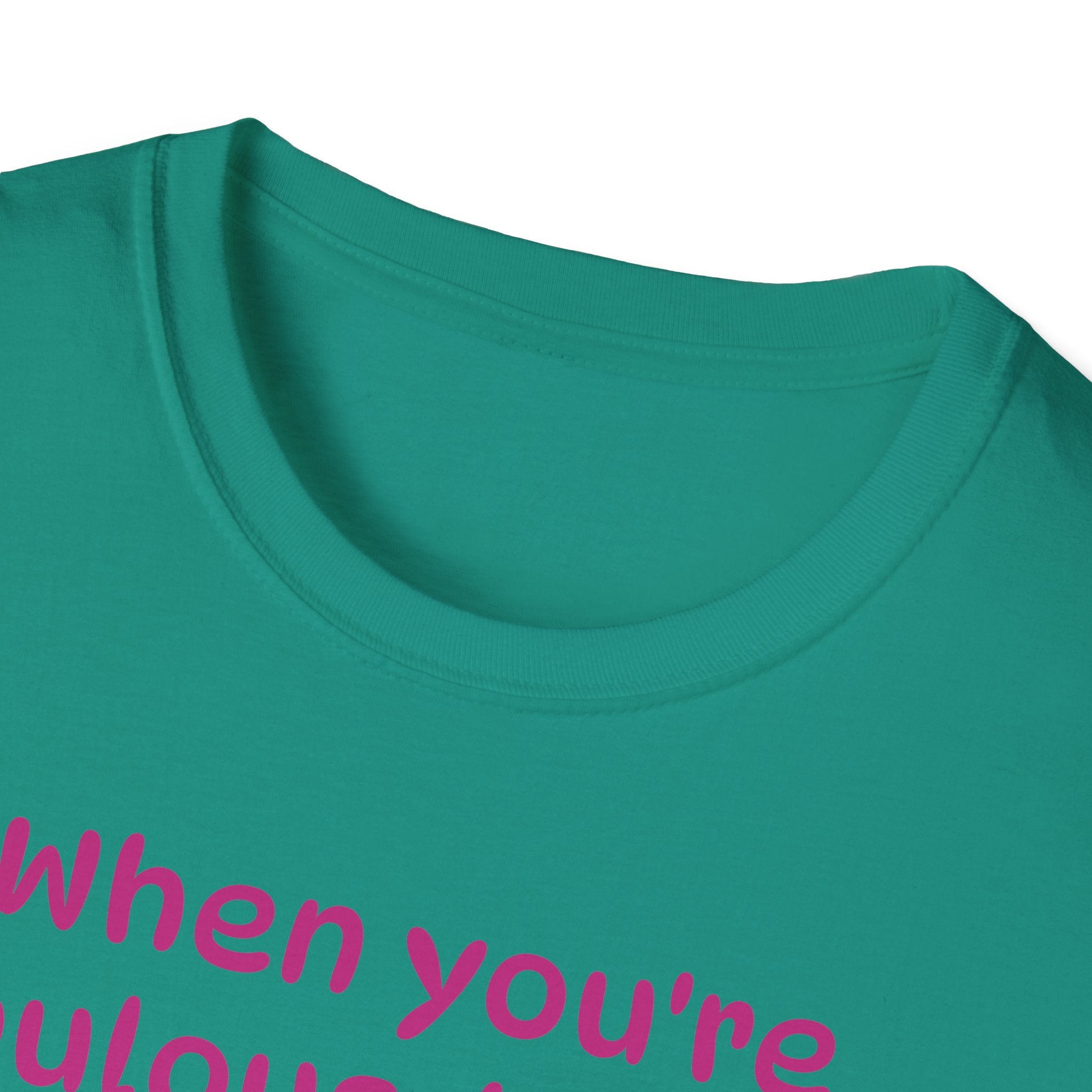 When You're Fabulous, Hungry, And Magical All At Once! Unicorn Unisex Softstyle T-Shirt