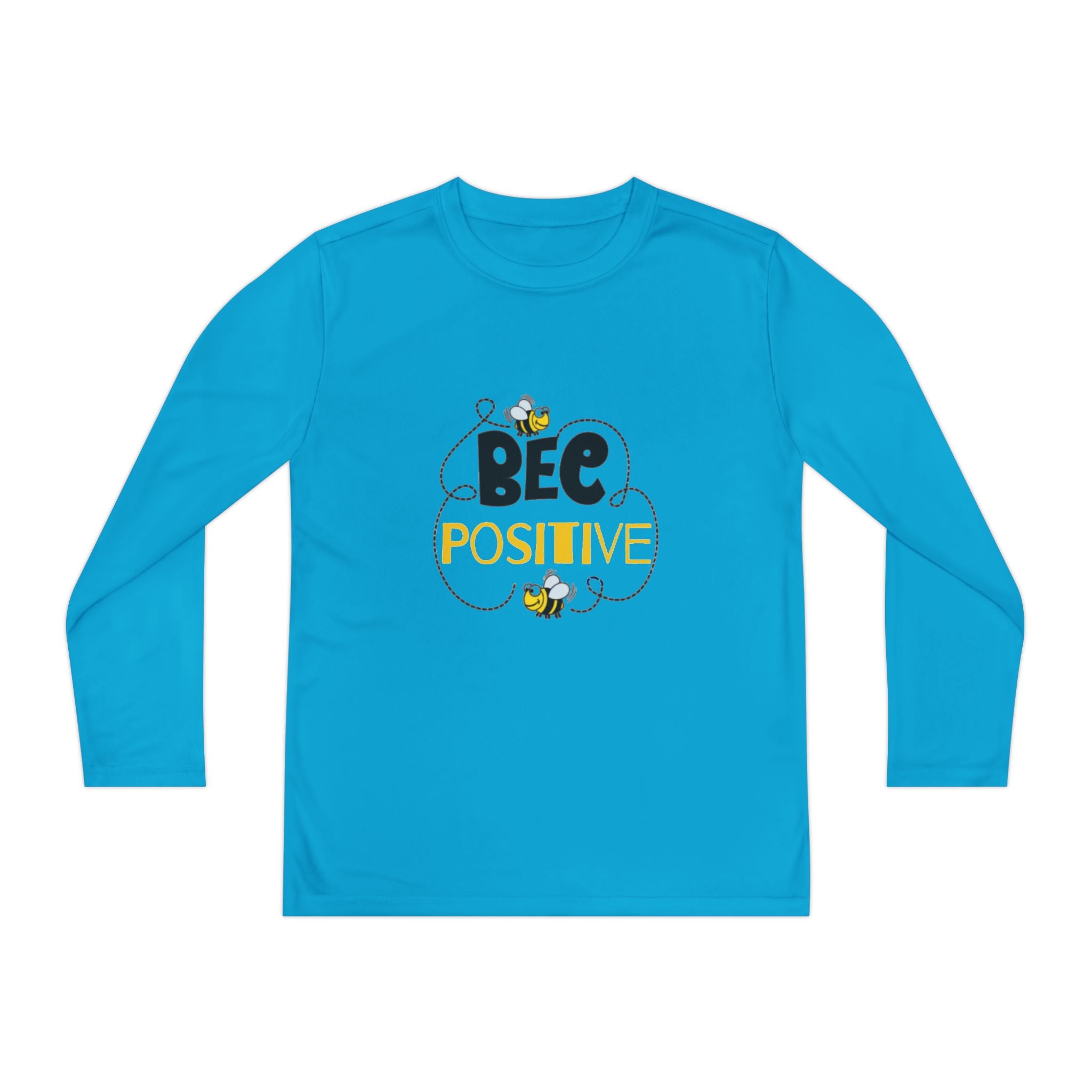 Bee Positive Youth Long Sleeve Competitor Tee