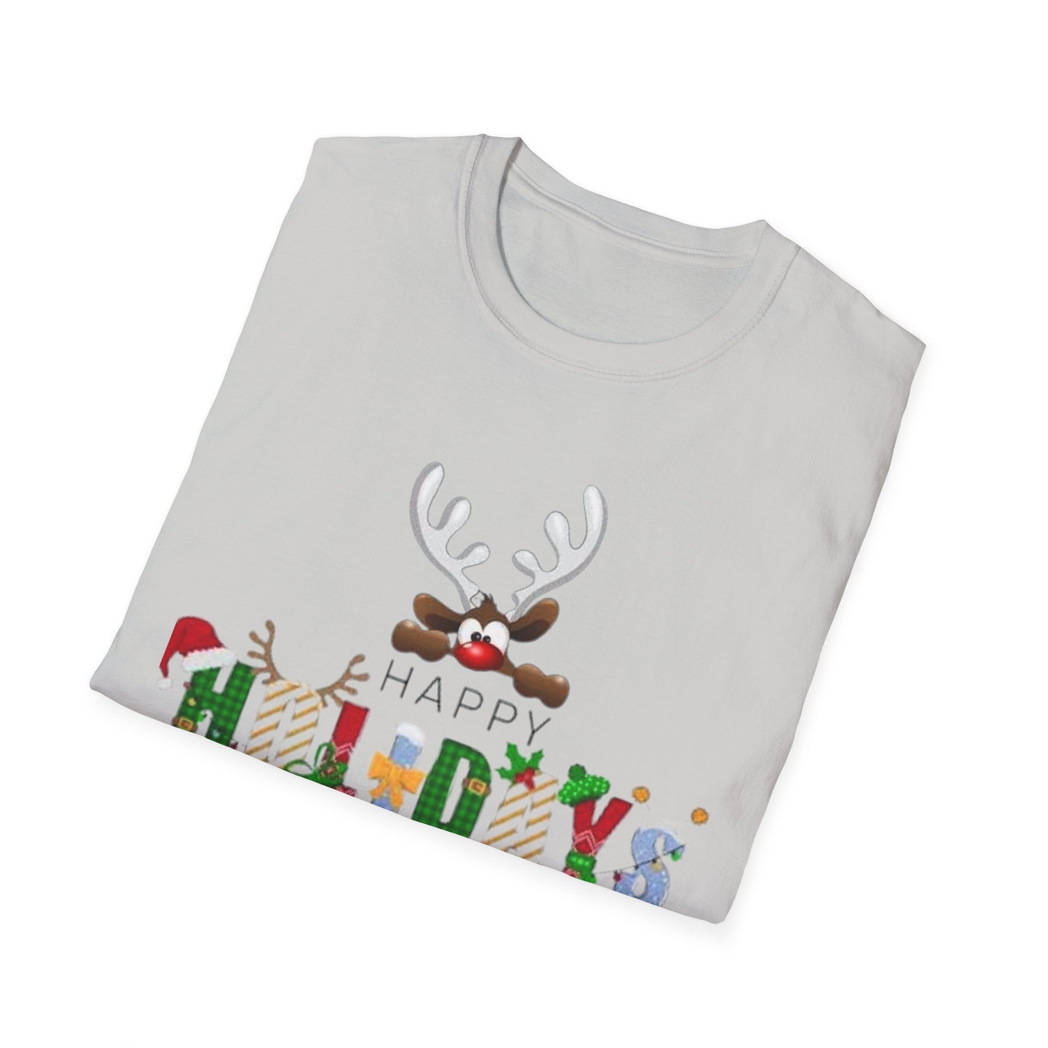 Happy Holidays Unisex Softstyle T-Shirt