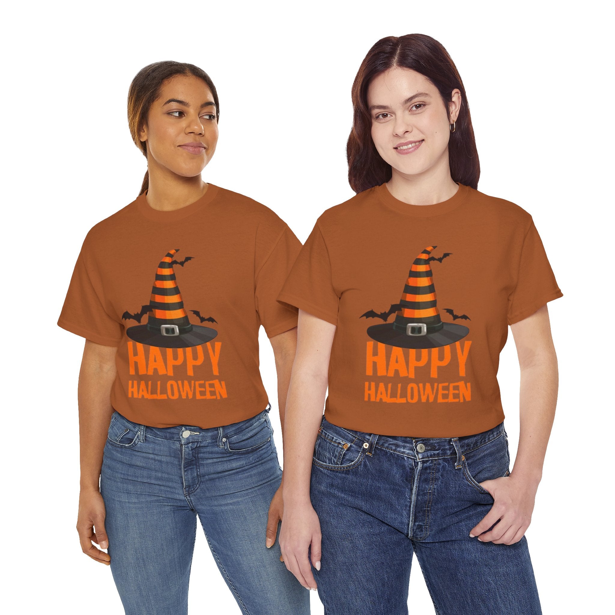 Happy Halloween Unisex Heavy Cotton T-Shirt