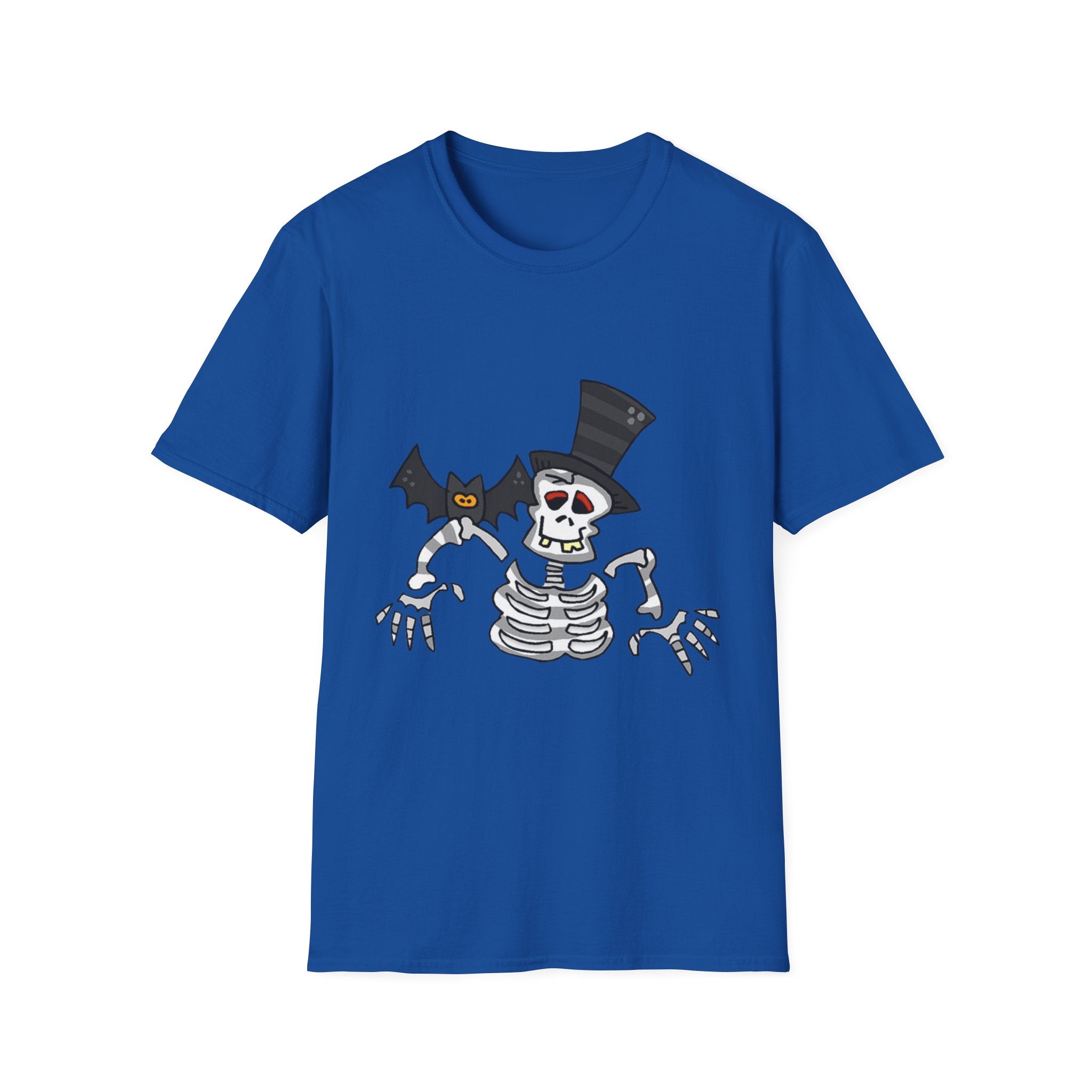 Halloween Skeleton Unisex Softstyle T-Shirt
