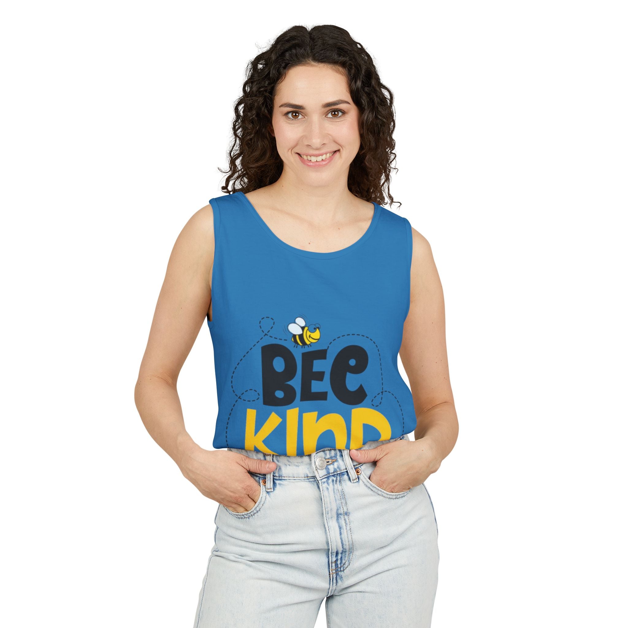 Bee Kind Unisex Garment-Dyed Tank Top